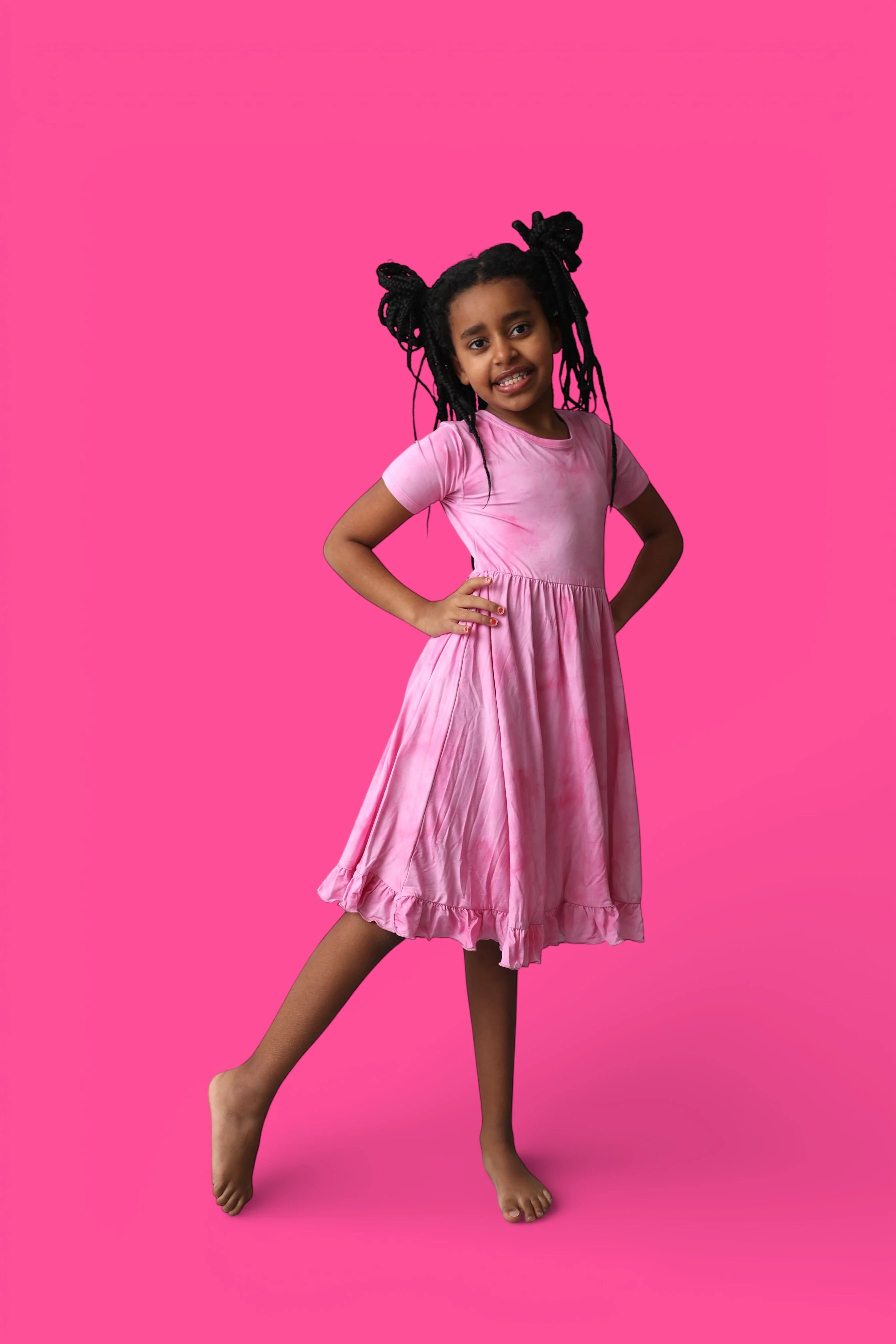 PINK DAYDREAM DREAM RUFFLE DRESS - Image 12