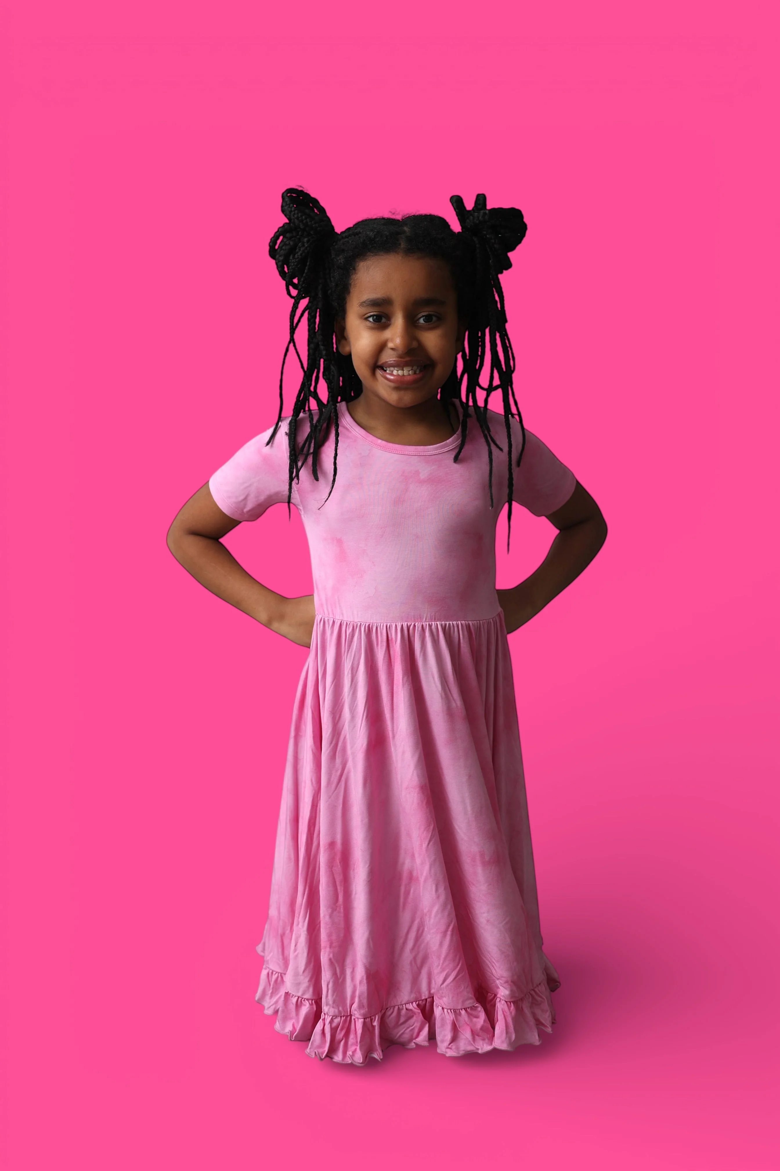 PINK DAYDREAM DREAM RUFFLE DRESS - Image 5