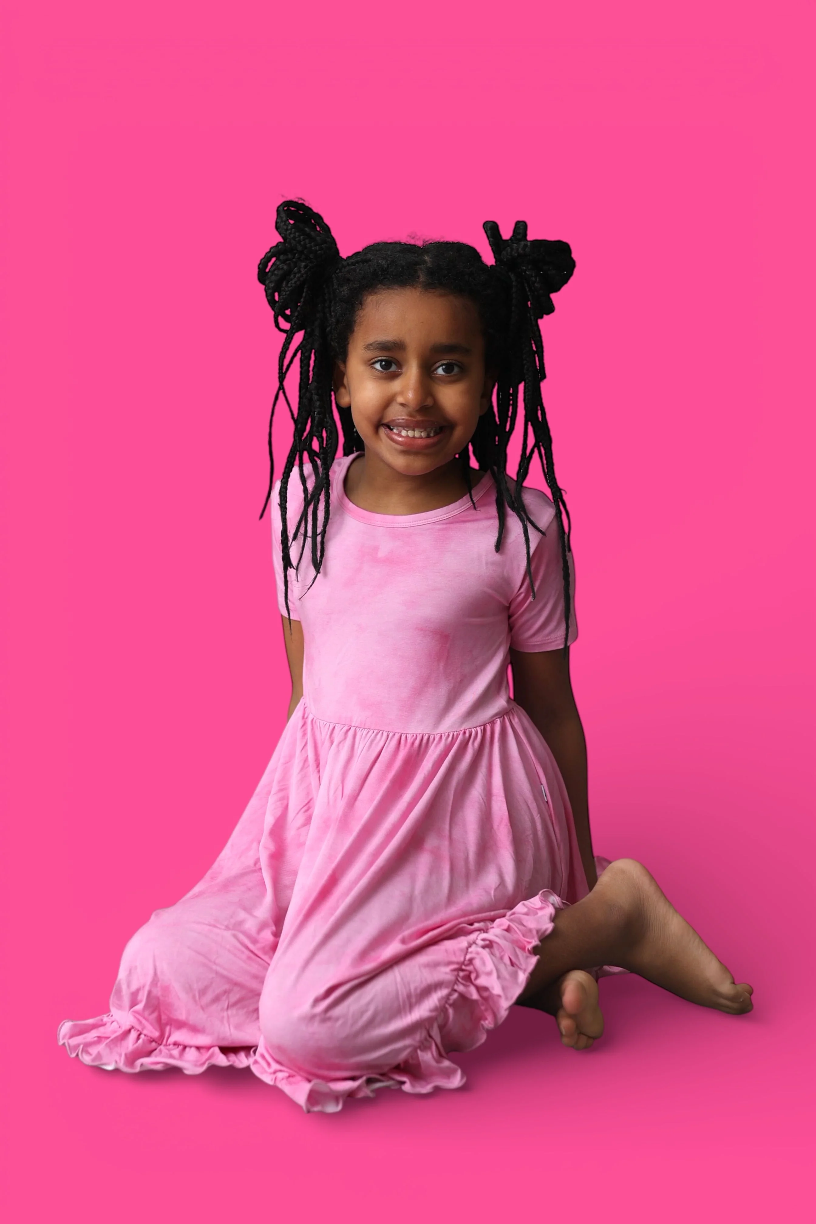 PINK DAYDREAM DREAM RUFFLE DRESS - Image 7