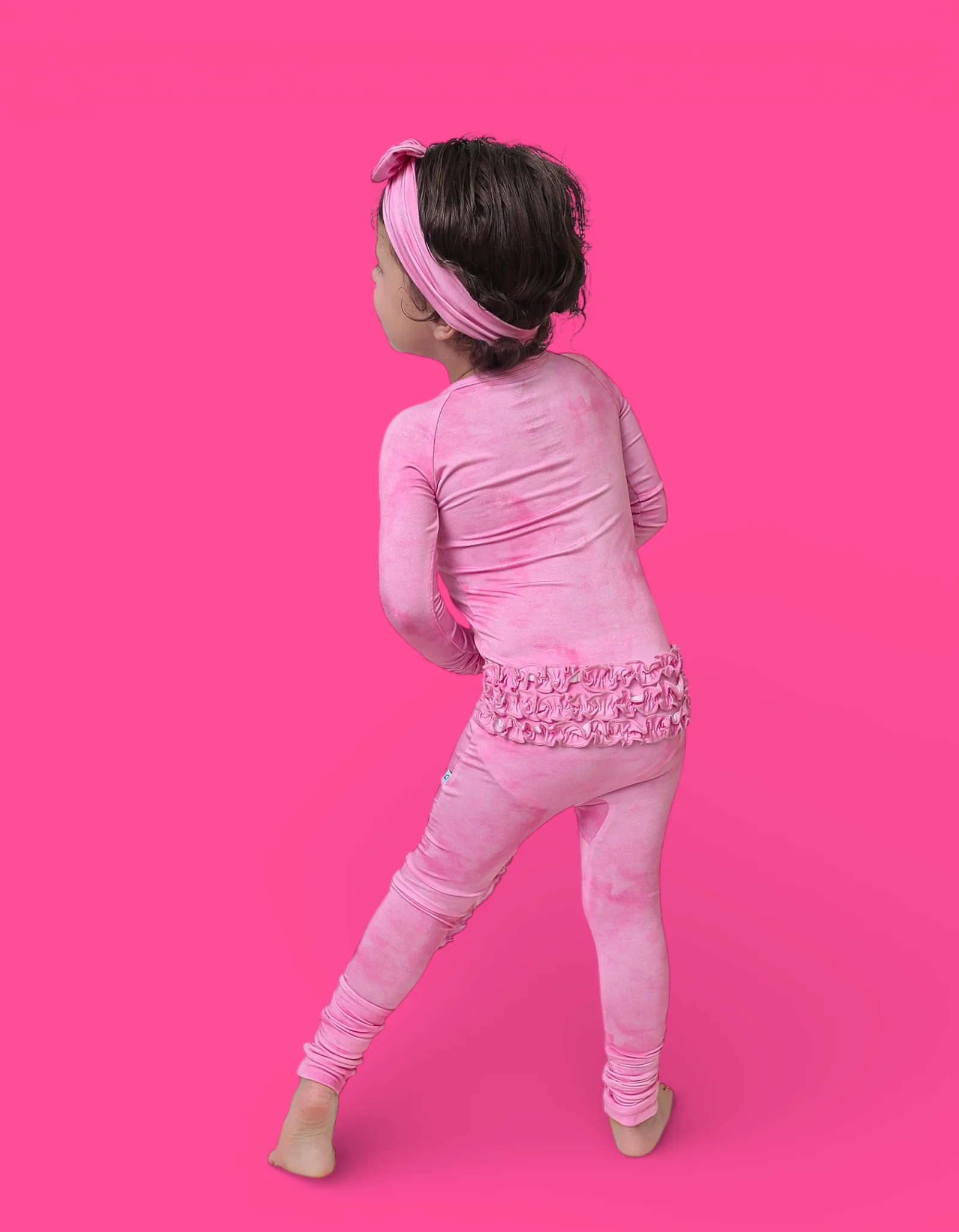 PINK DAYDREAM DREAM RUFFLE ROMPER - Image 13