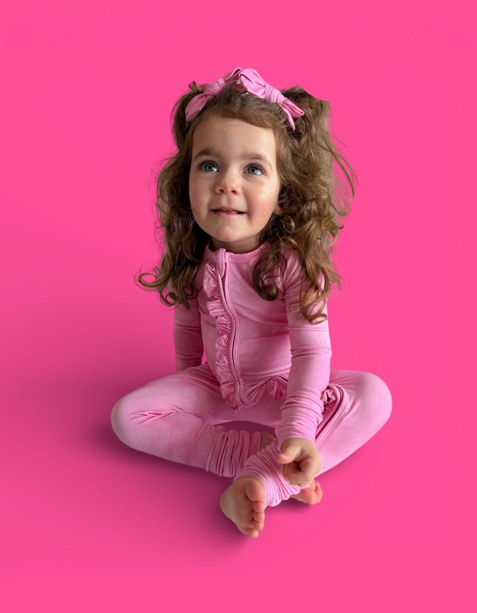 PINK DAYDREAM DREAM RUFFLE ROMPER - Image 15