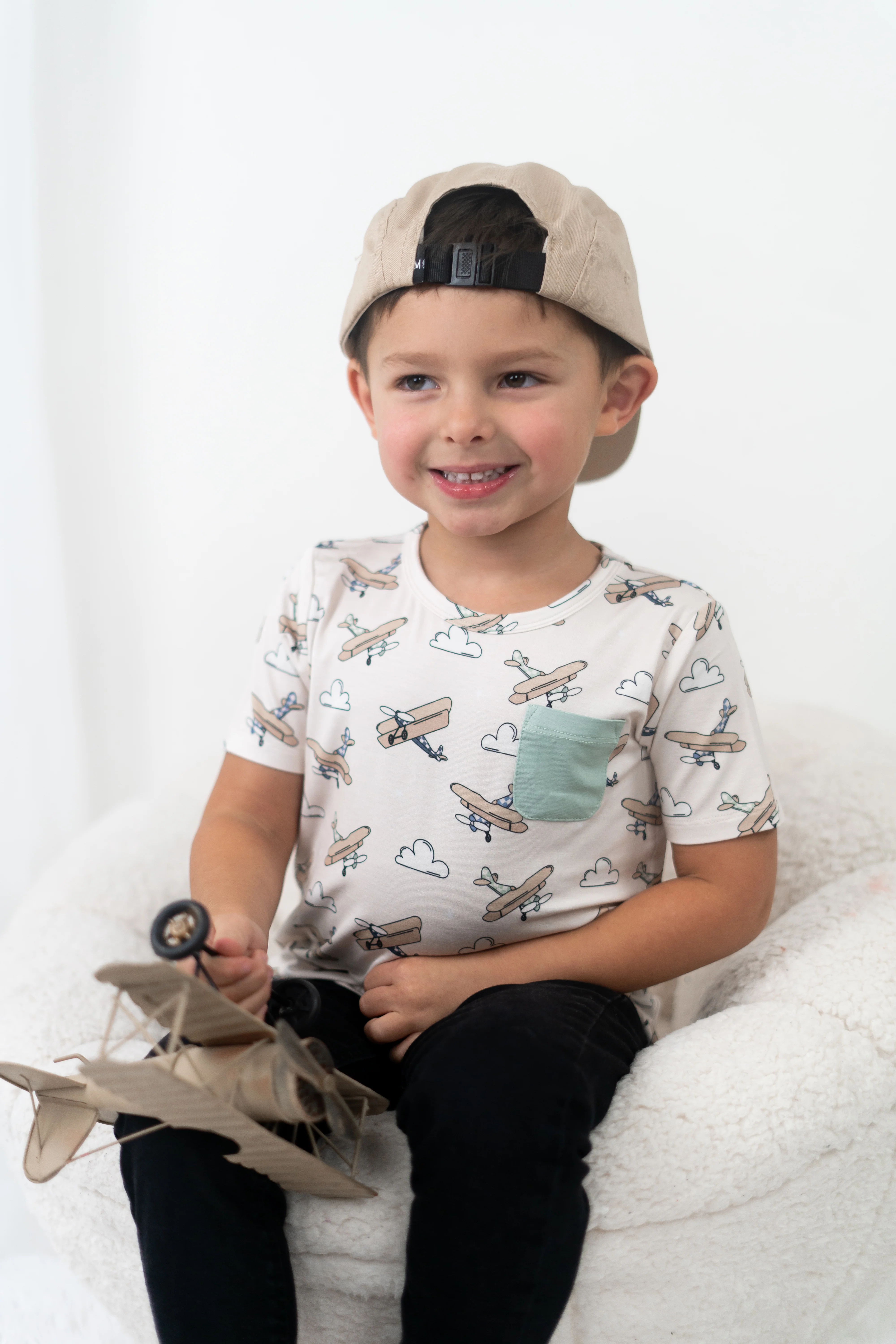 PLANE FUN DREAM POCKET TEE - Image 6