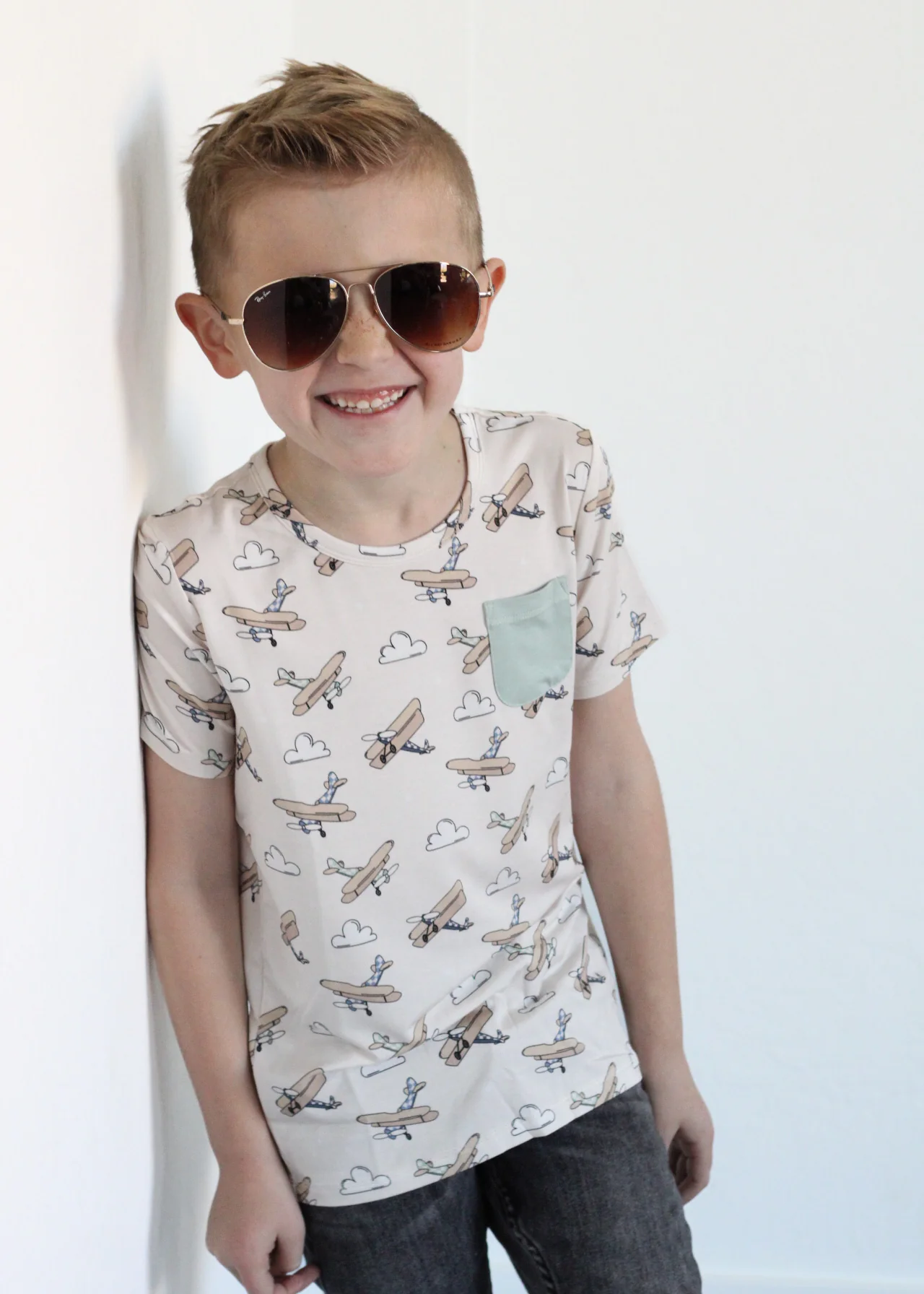 PLANE FUN DREAM POCKET TEE - Image 7