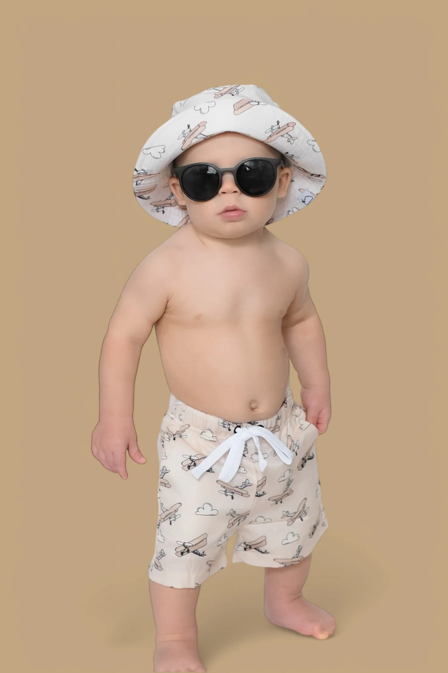 PLANE FUN BOY'S DREAM SWIM TRUNKS