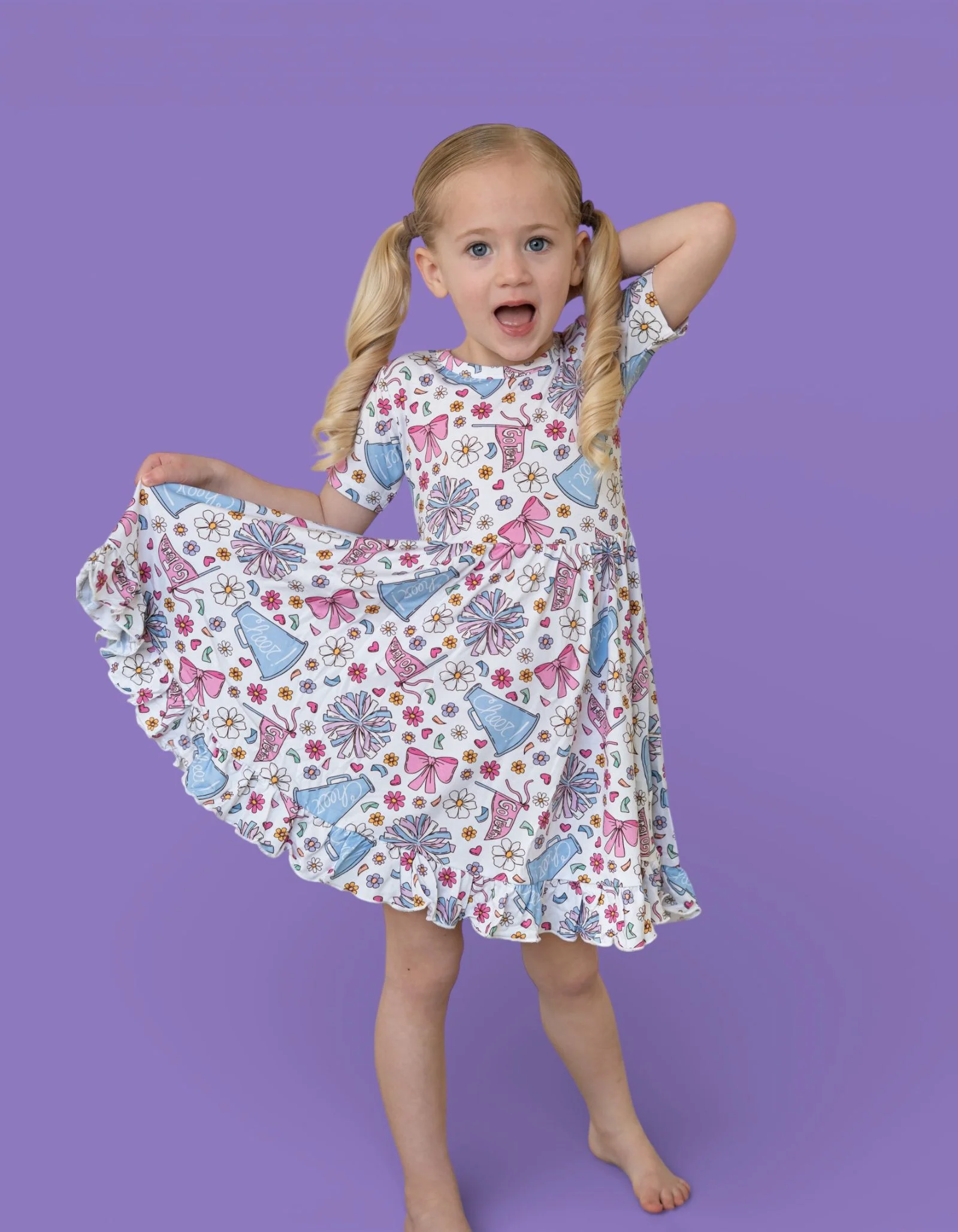 POM POWER DREAM RUFFLE DRESS - Image 18