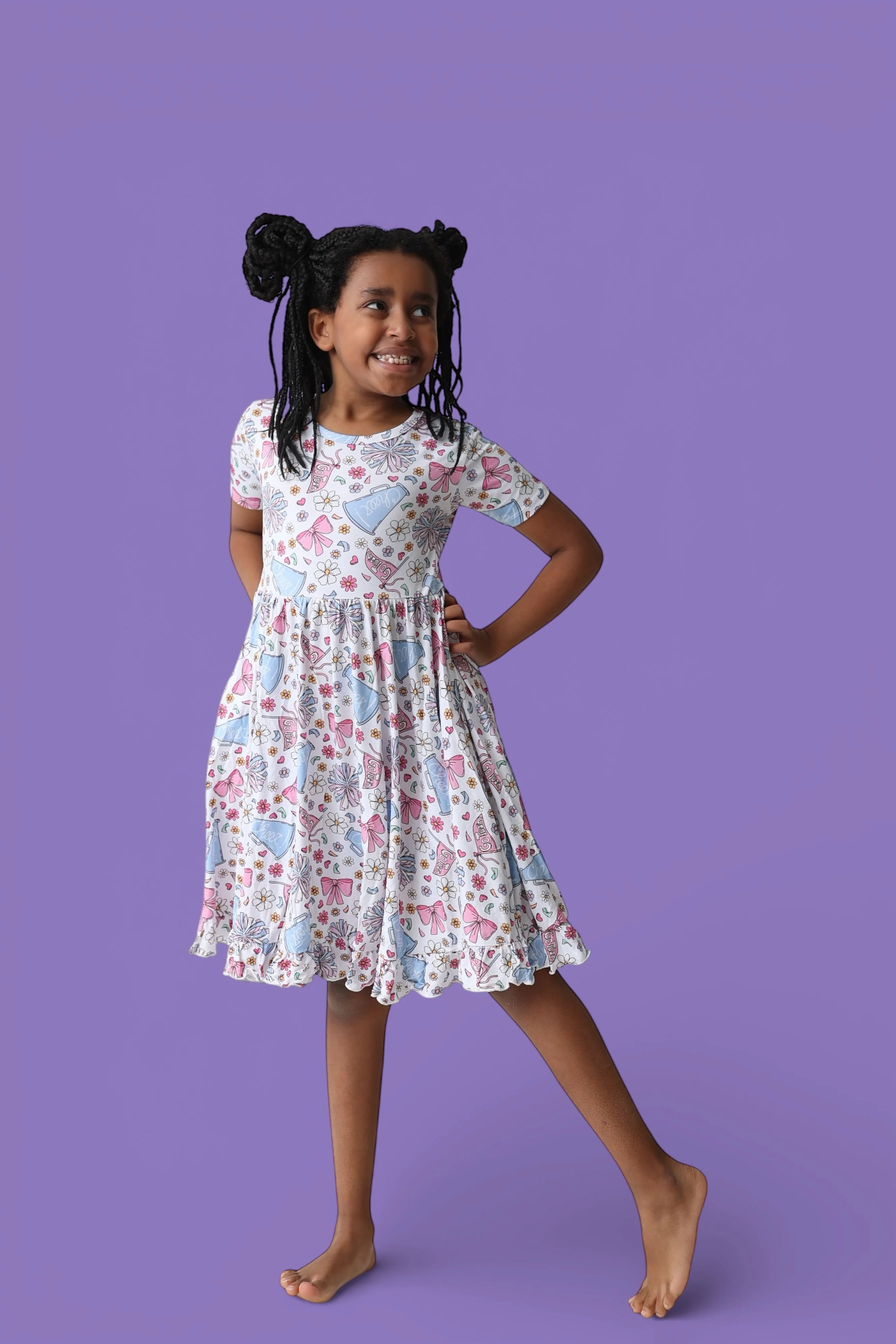 POM POWER DREAM RUFFLE DRESS - Image 4