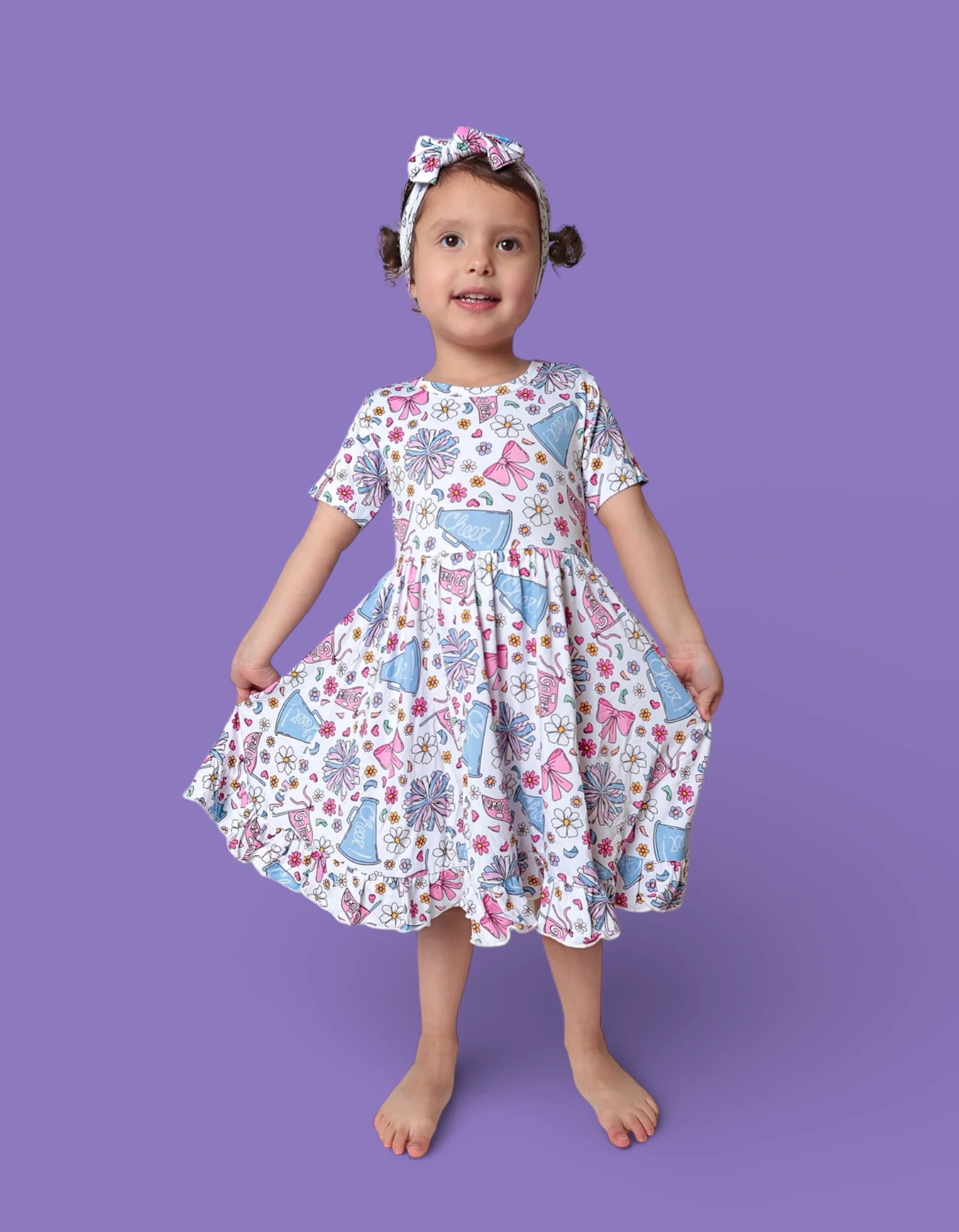 POM POWER DREAM RUFFLE DRESS - Image 8