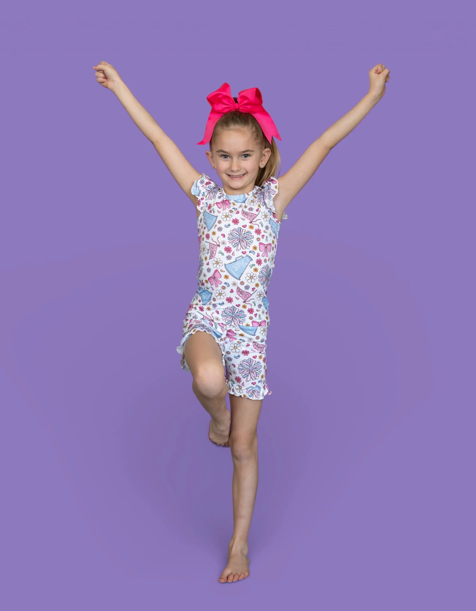 POM POWER DREAM RUFFLE SHORT SET - Image 13