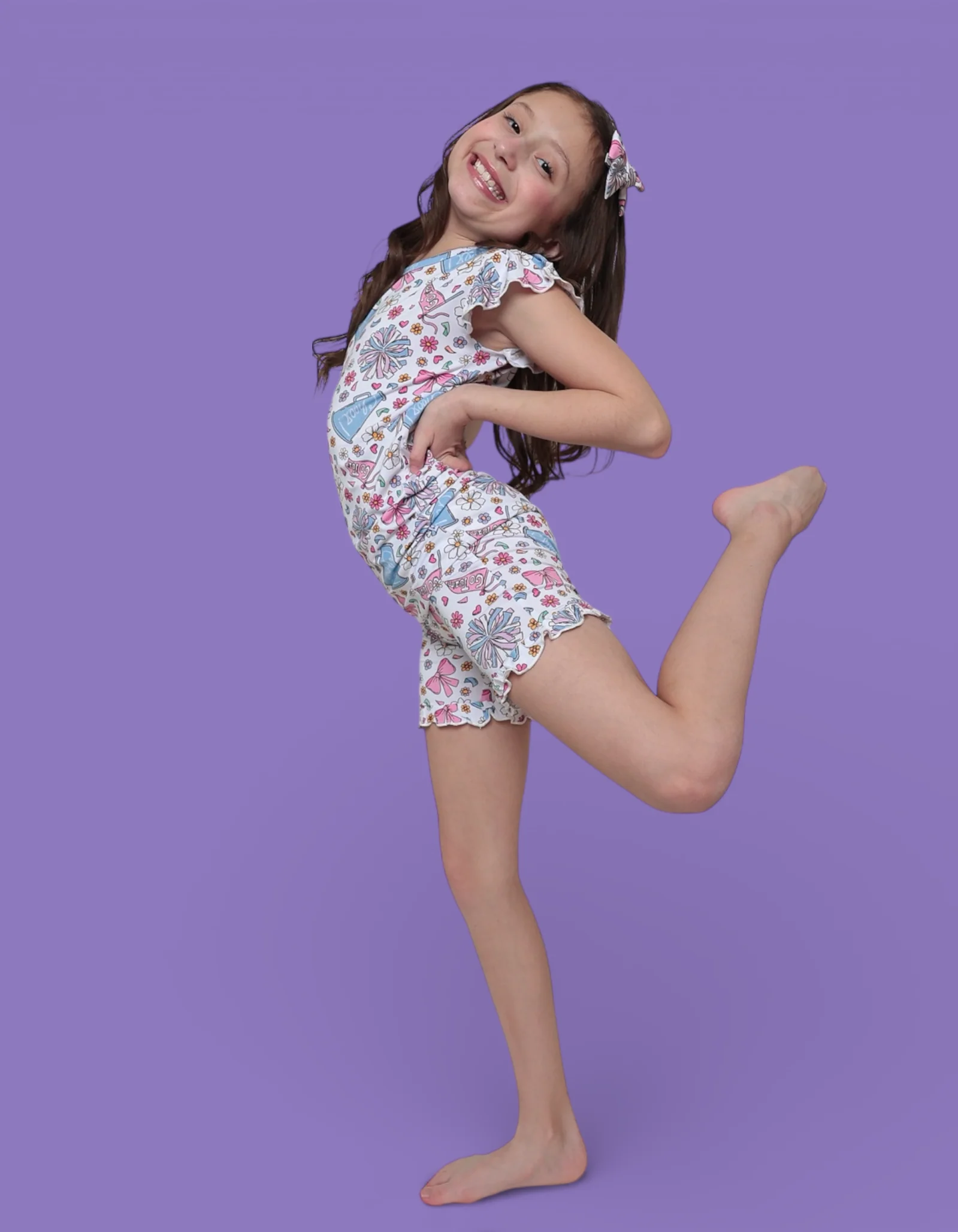 POM POWER DREAM RUFFLE SHORT SET - Image 6