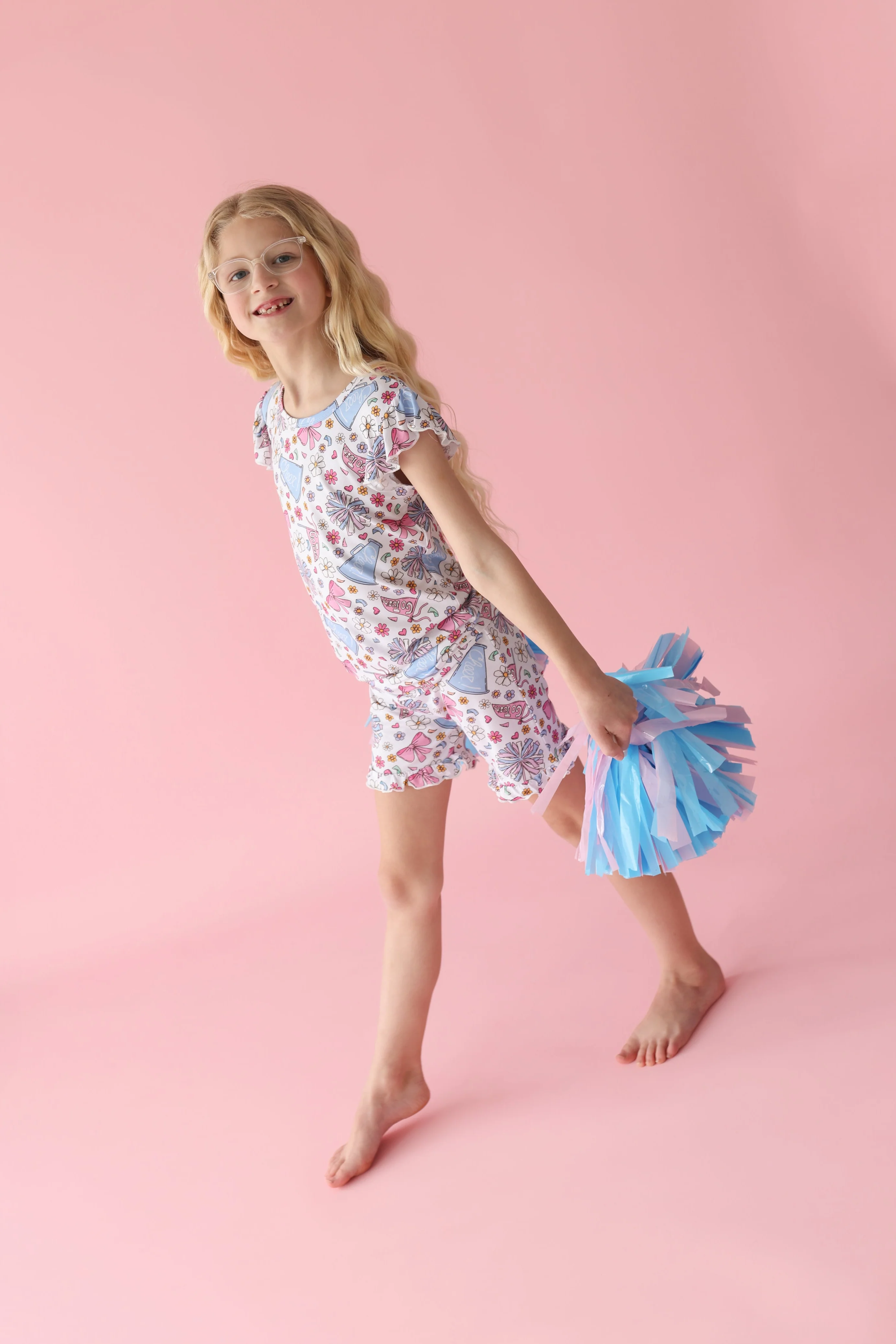 POM POWER DREAM RUFFLE SHORT SET - Image 9