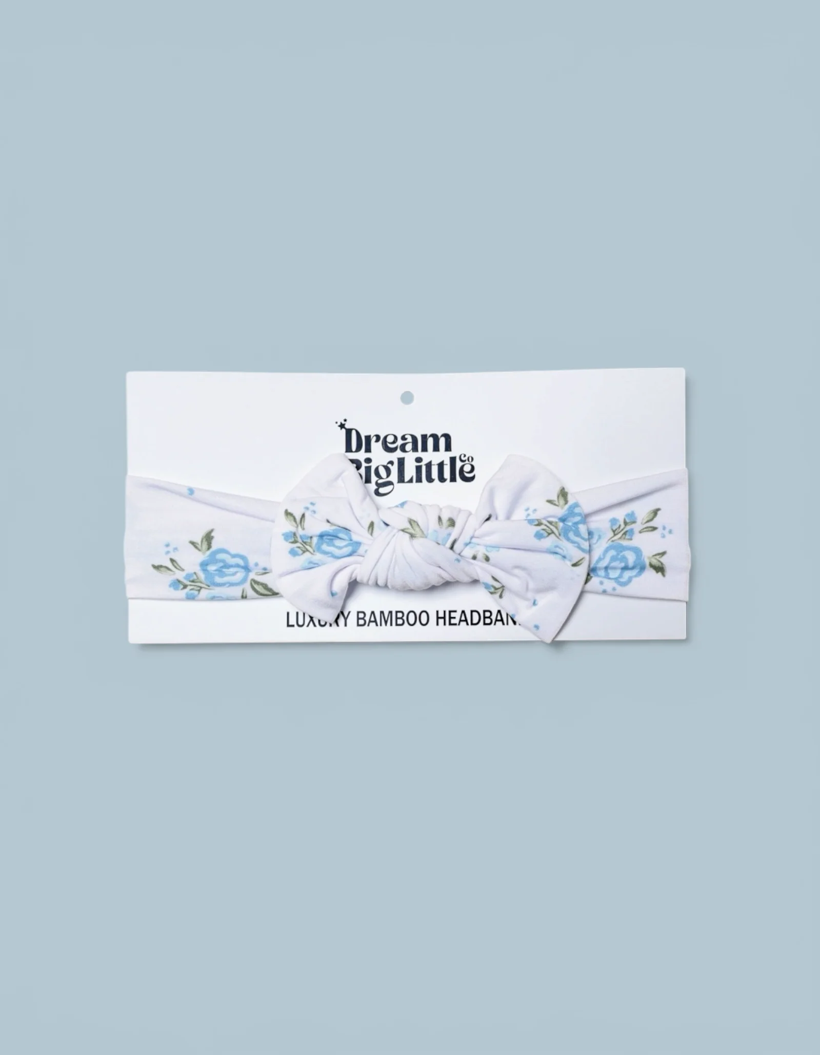 POWDER BLUE POSIE DREAM BOW - Image 2