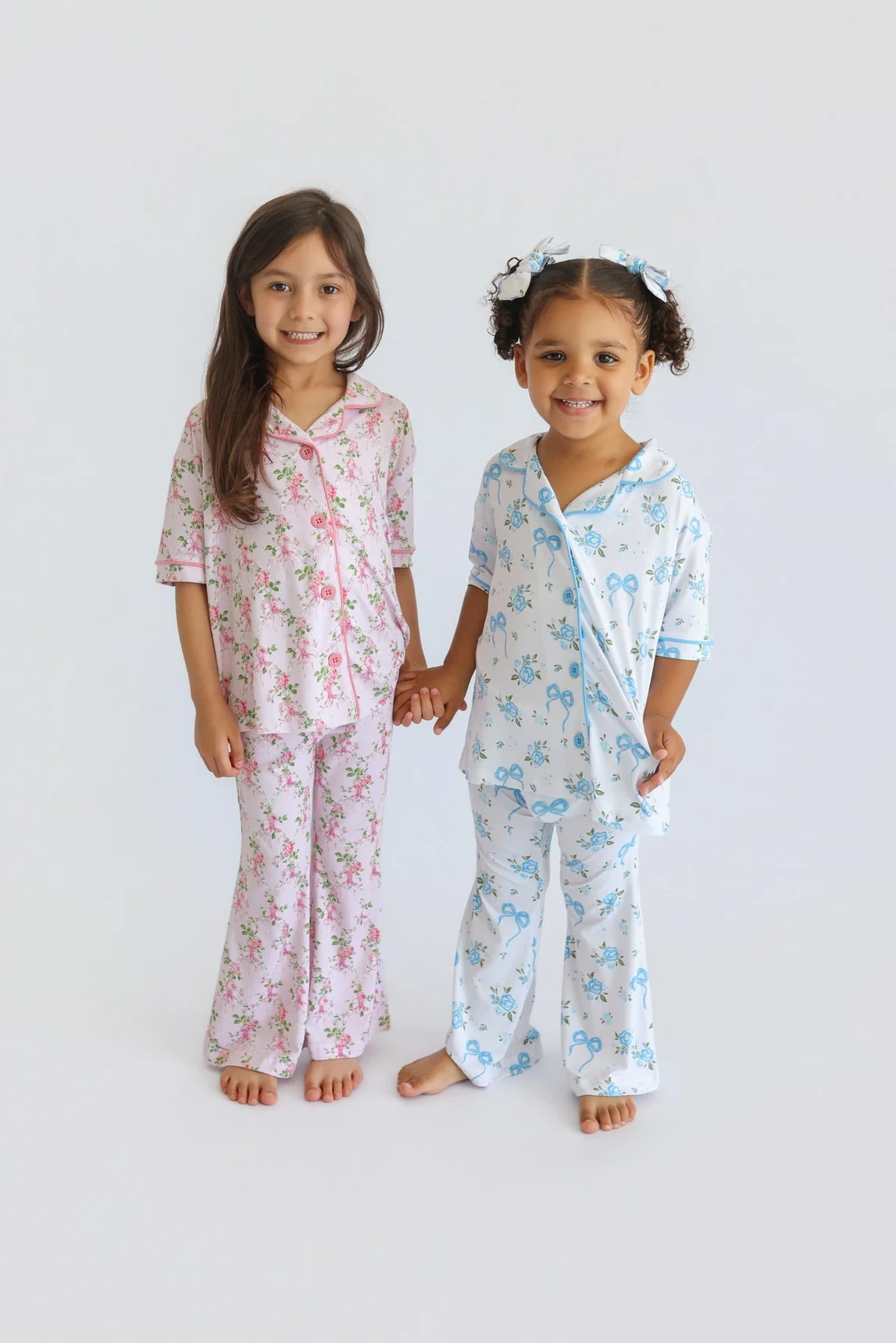 POWDER BLUE POSIE DREAM GIRL'S FLARE SET - Image 10