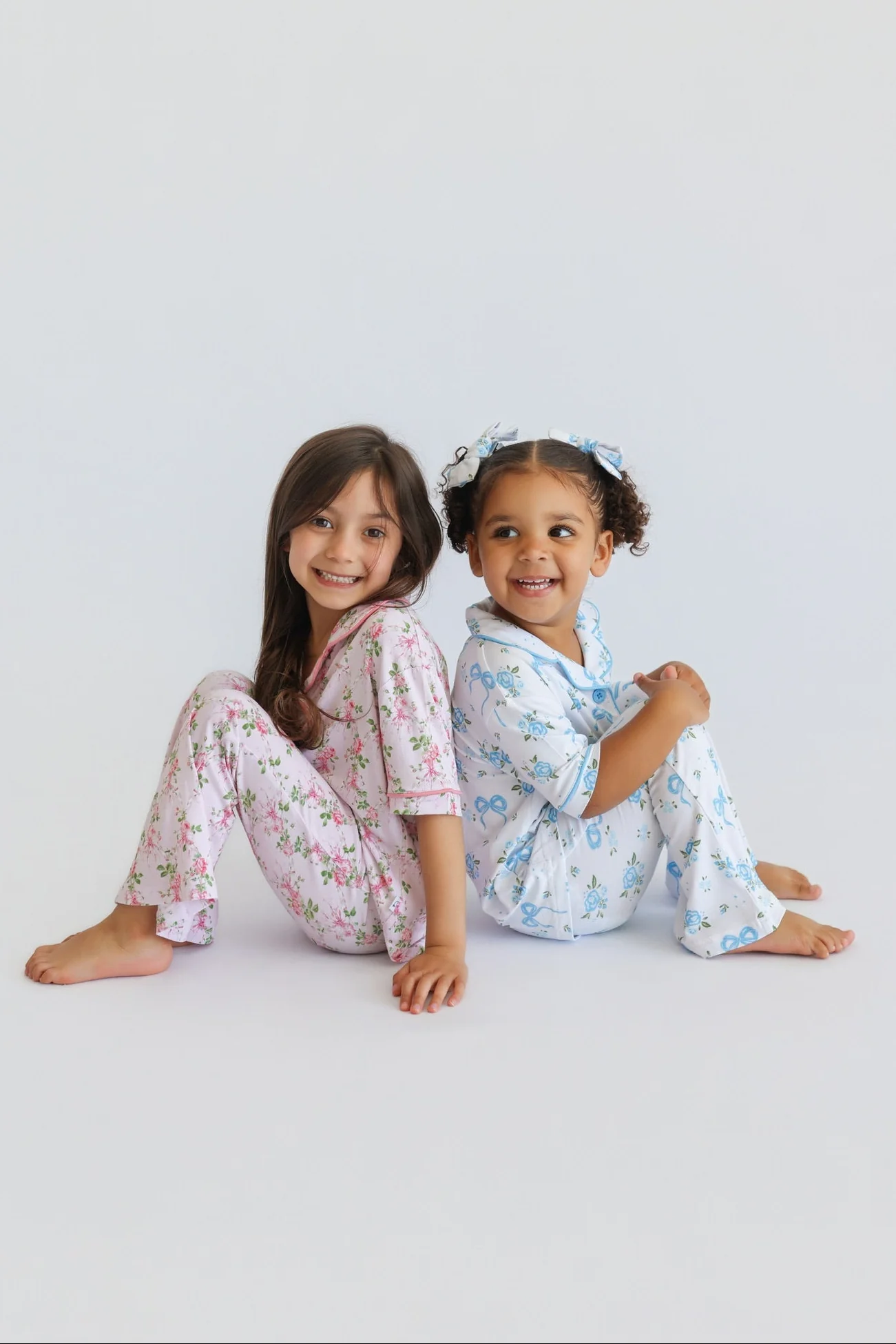 POWDER BLUE POSIE DREAM GIRL'S FLARE SET - Image 7