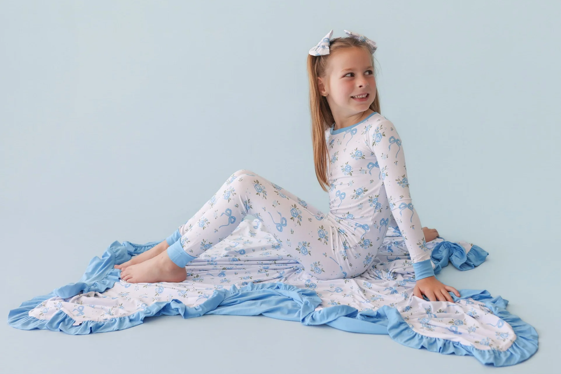 POWDER BLUE POSIE DREAM SET - Image 5