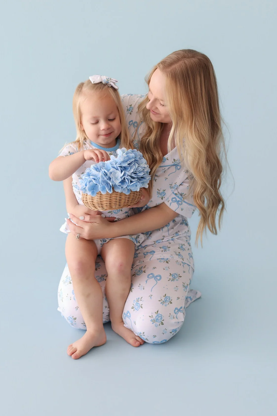 POWDER BLUE POSIE WOMEN'S DREAM FLARE SET - Image 13