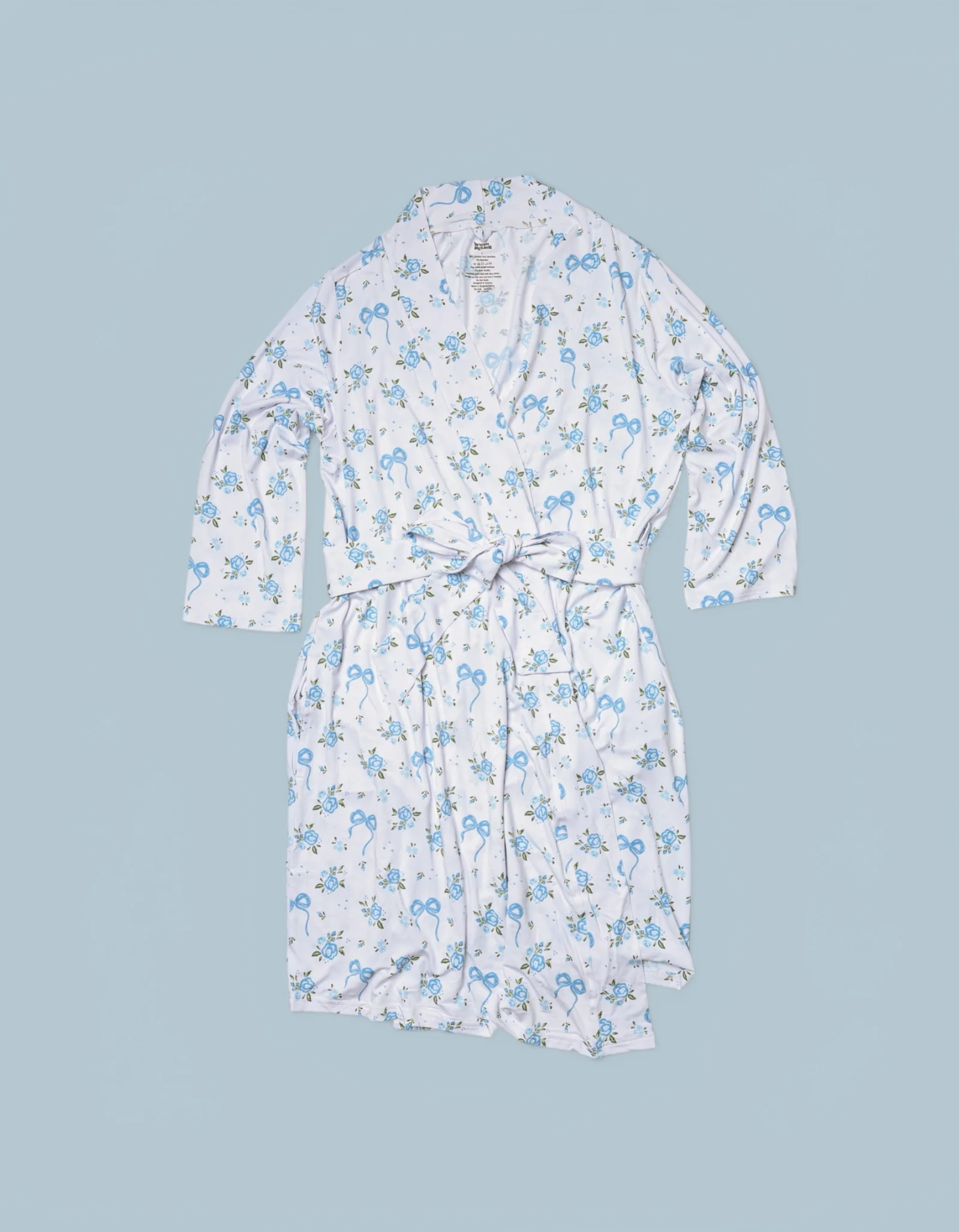 POWDER BLUE POSIE WOMEN'S DREAM ROBE - Image 2