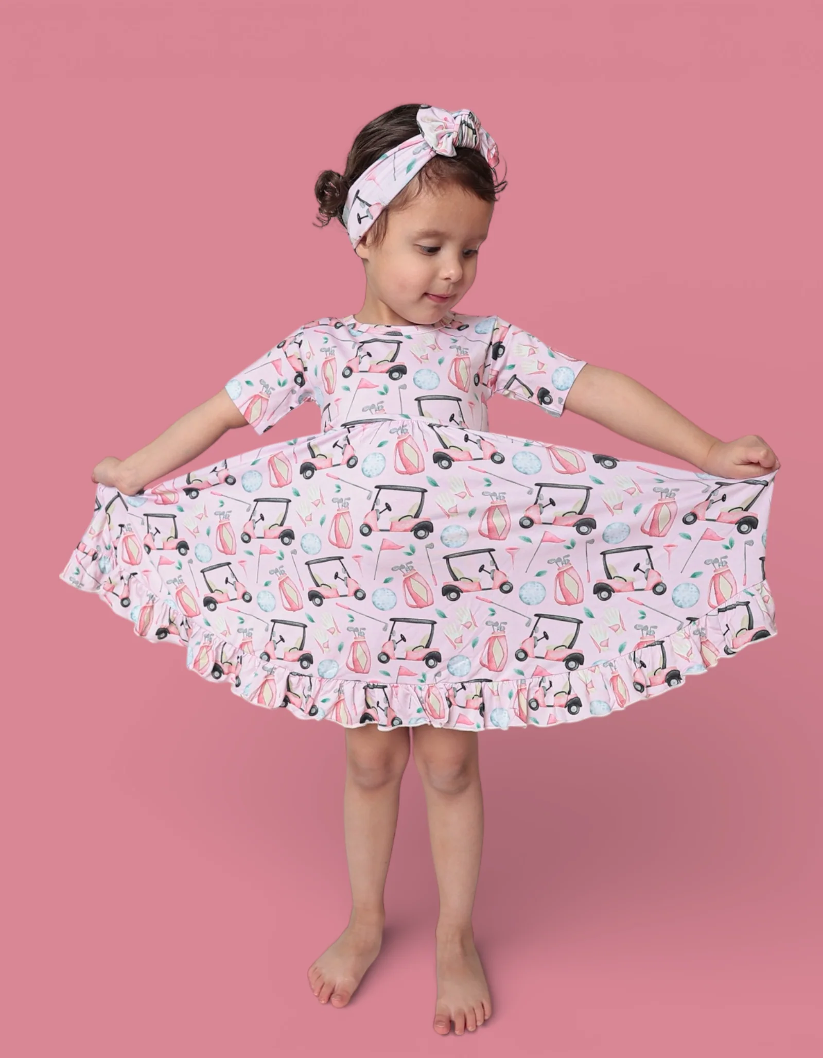 PRETTY AND PAR DREAM RUFFLE DRESS - Image 4
