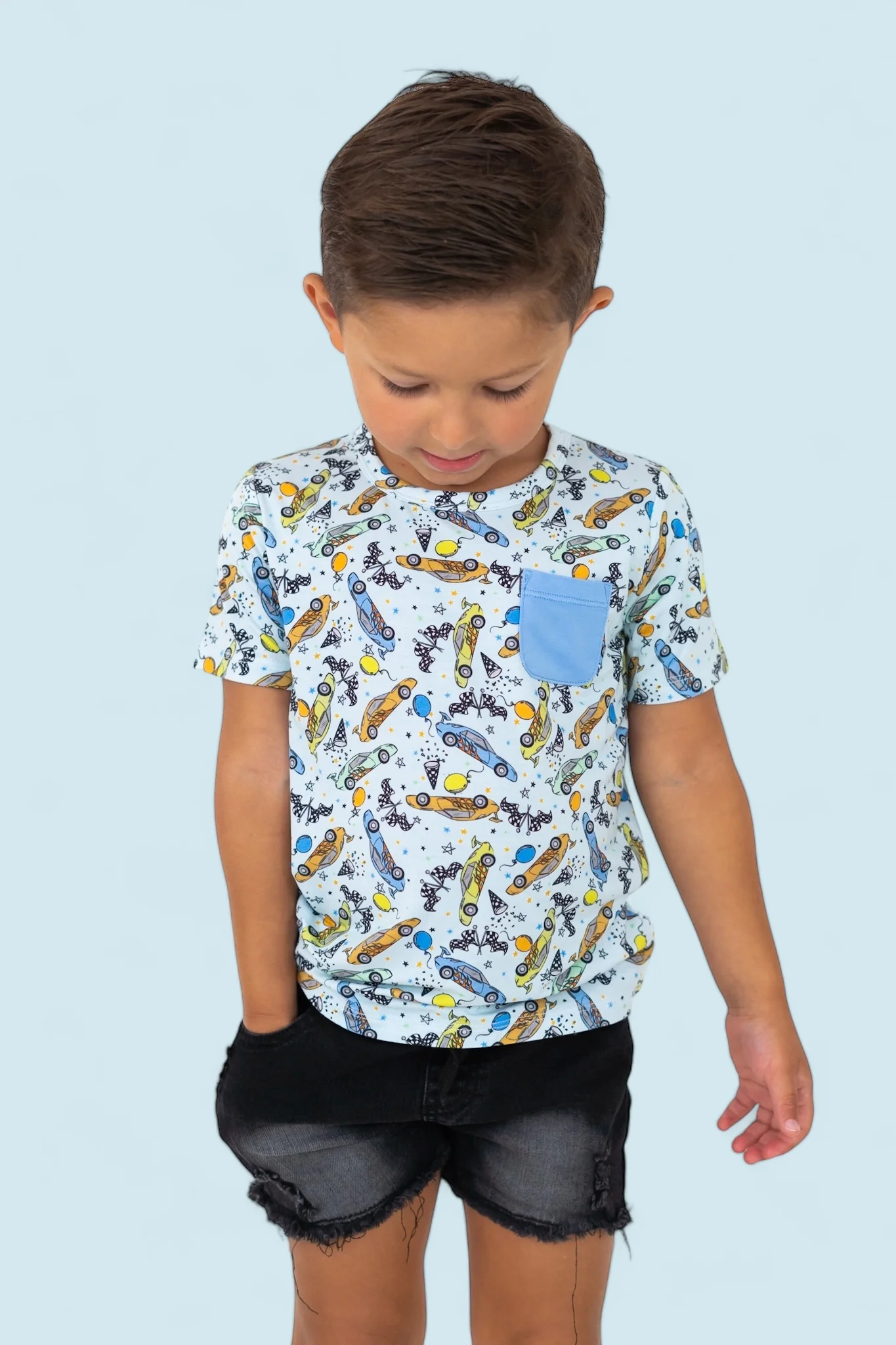 RACING TO MY BIRTHDAY DREAM POCKET TEE - Image 7