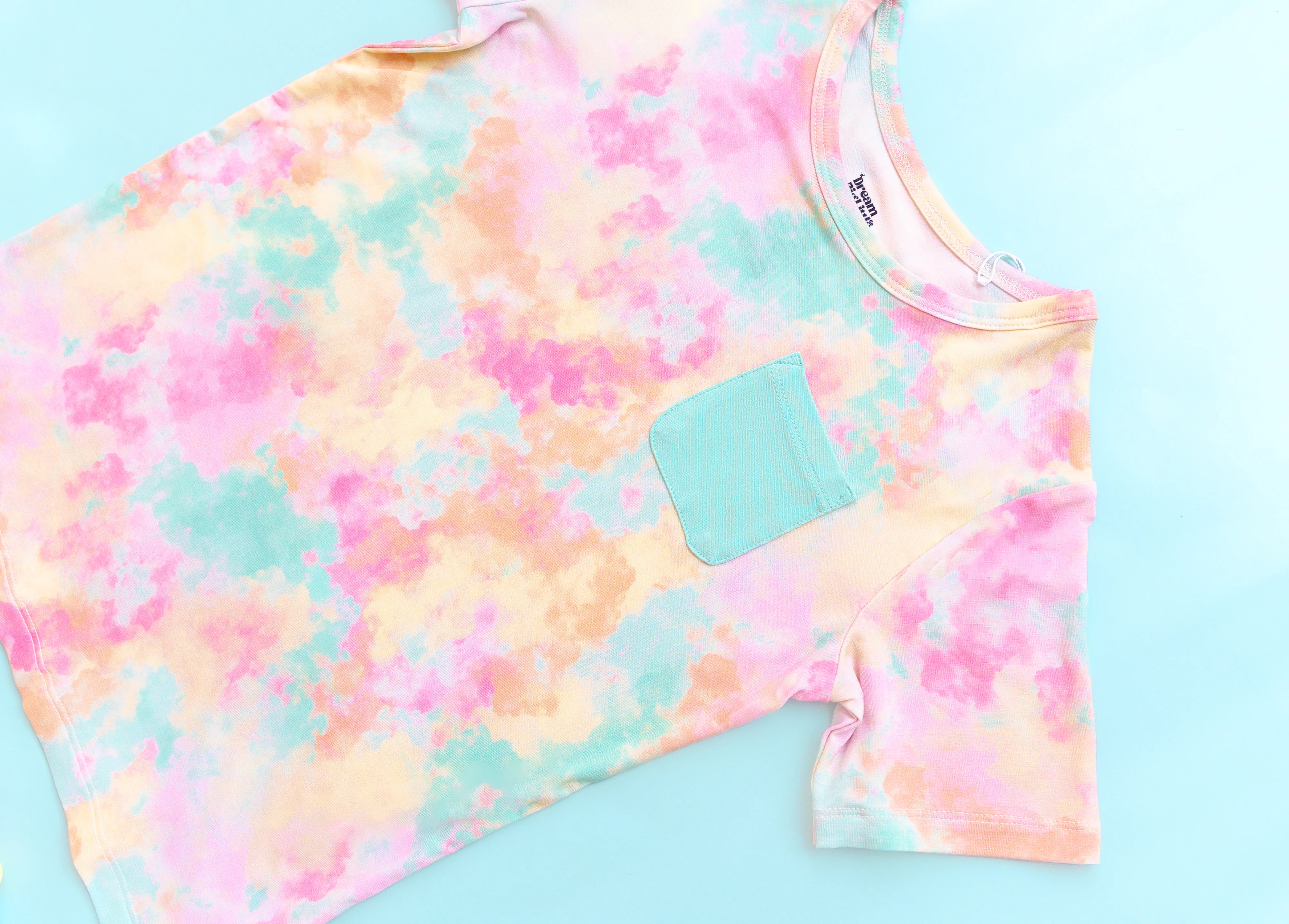 RAINBOW CLOUDS DREAM POCKET TEE - Image 5