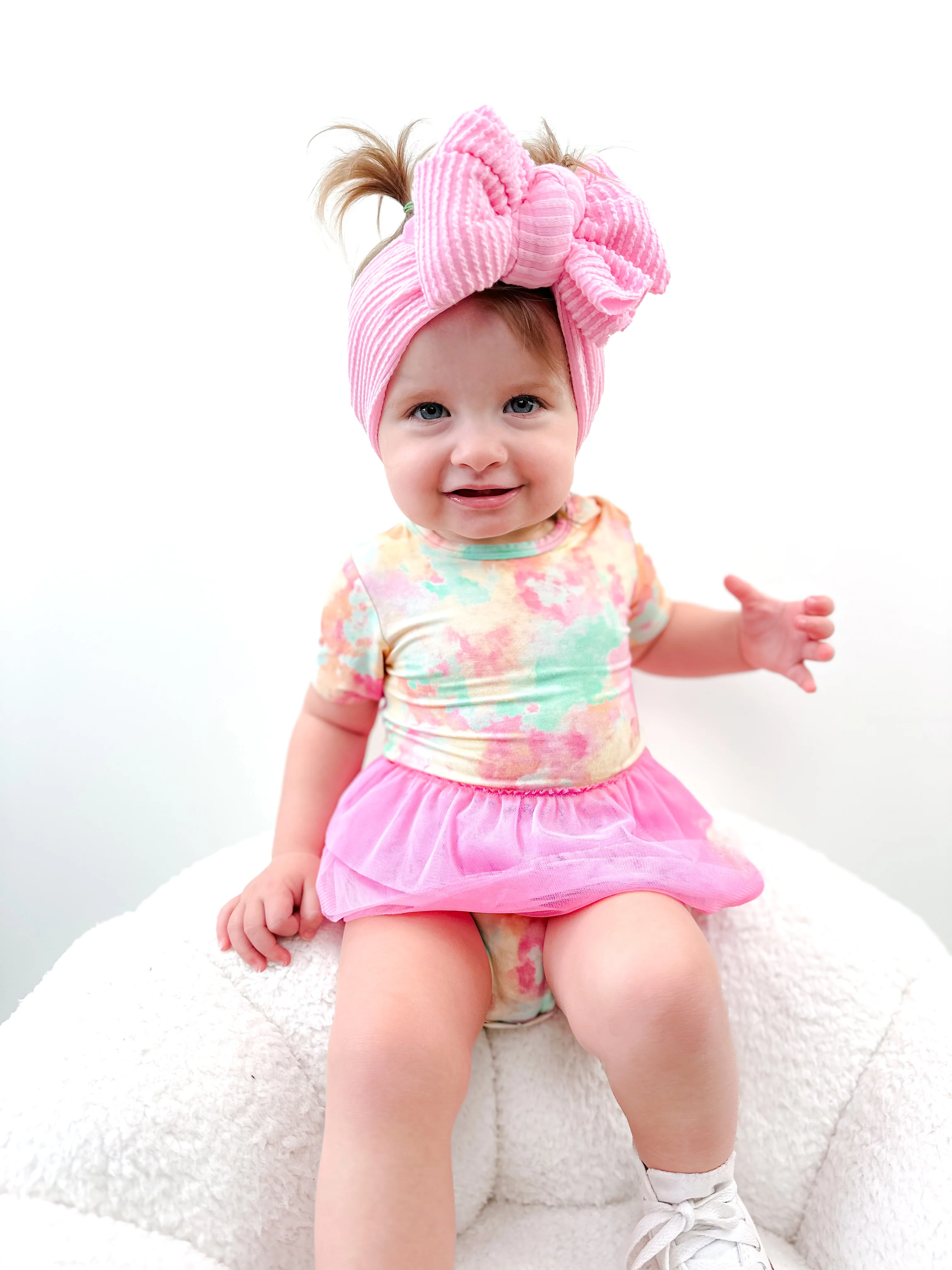 RAINBOW CLOUDS DREAM TUTU BODYSUIT DRESS - Image 4