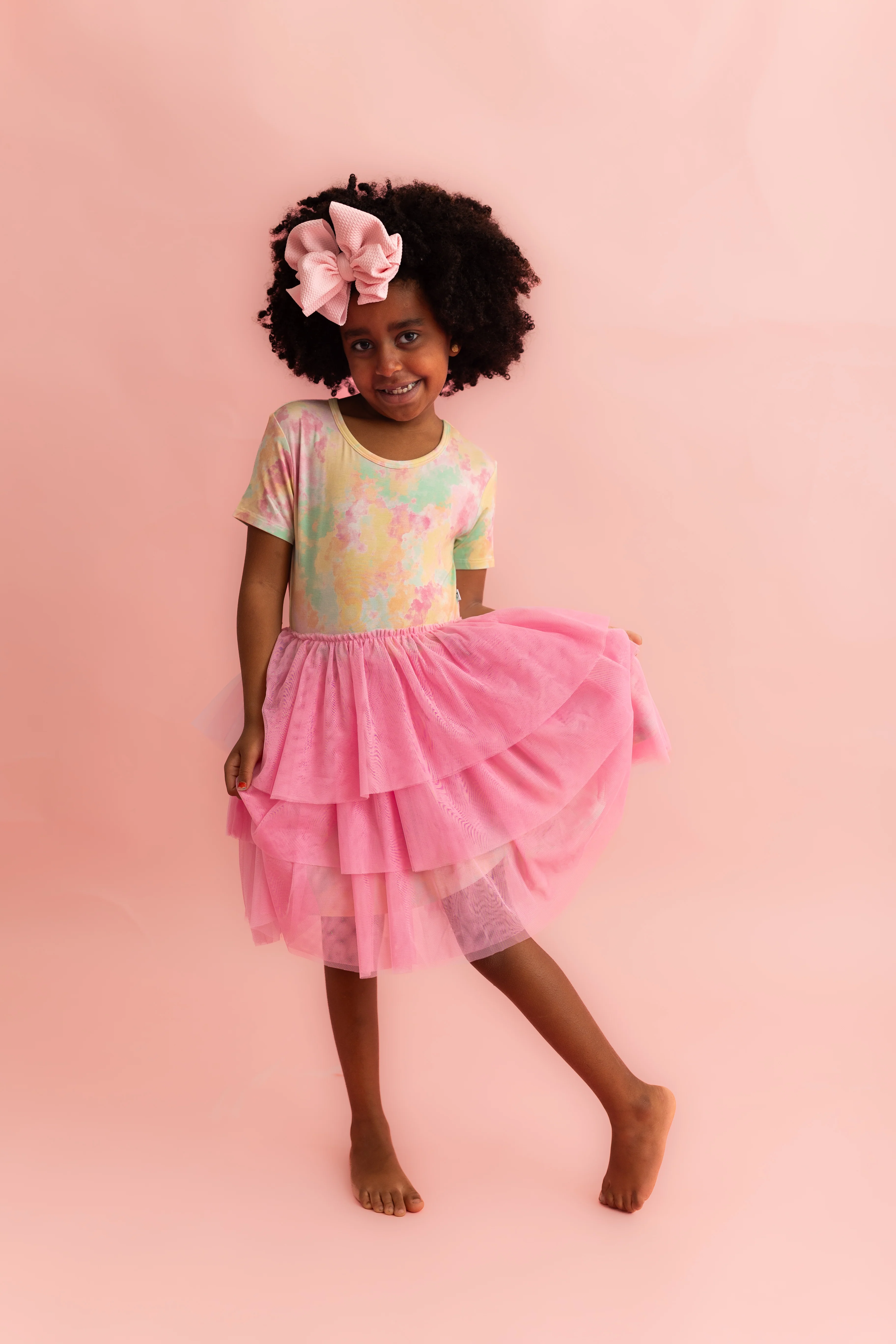 RAINBOW CLOUDS DREAM TUTU DRESS - Image 6