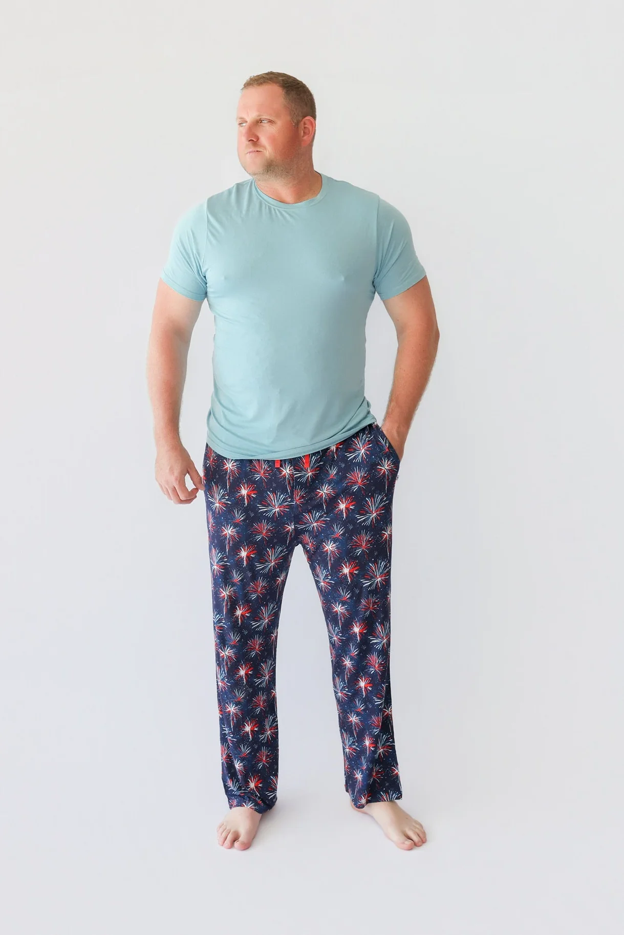 RED, WHITE & BOOM DREAM MEN'S PANTS - Image 3