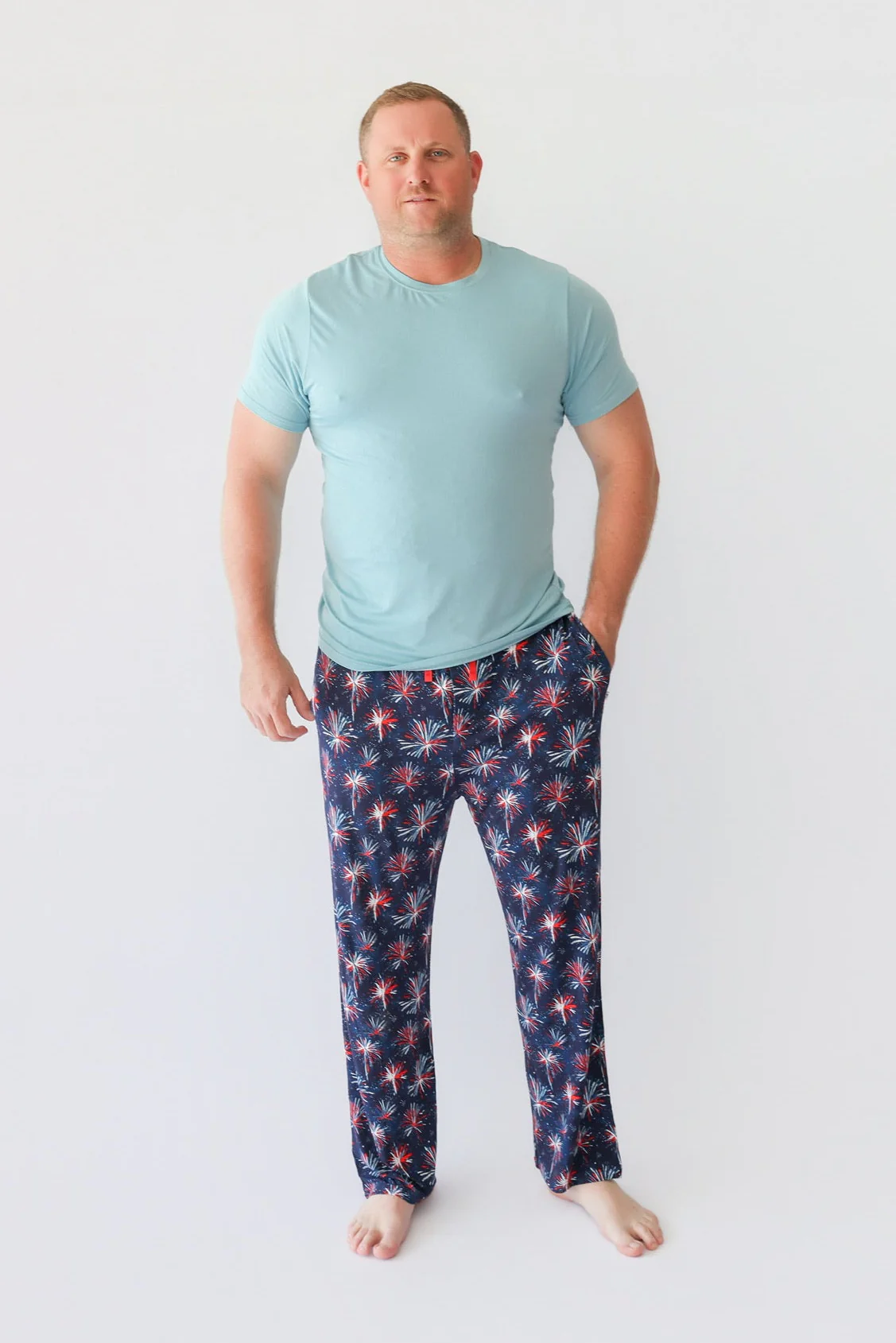 RED, WHITE & BOOM DREAM MEN'S PANTS - Image 4