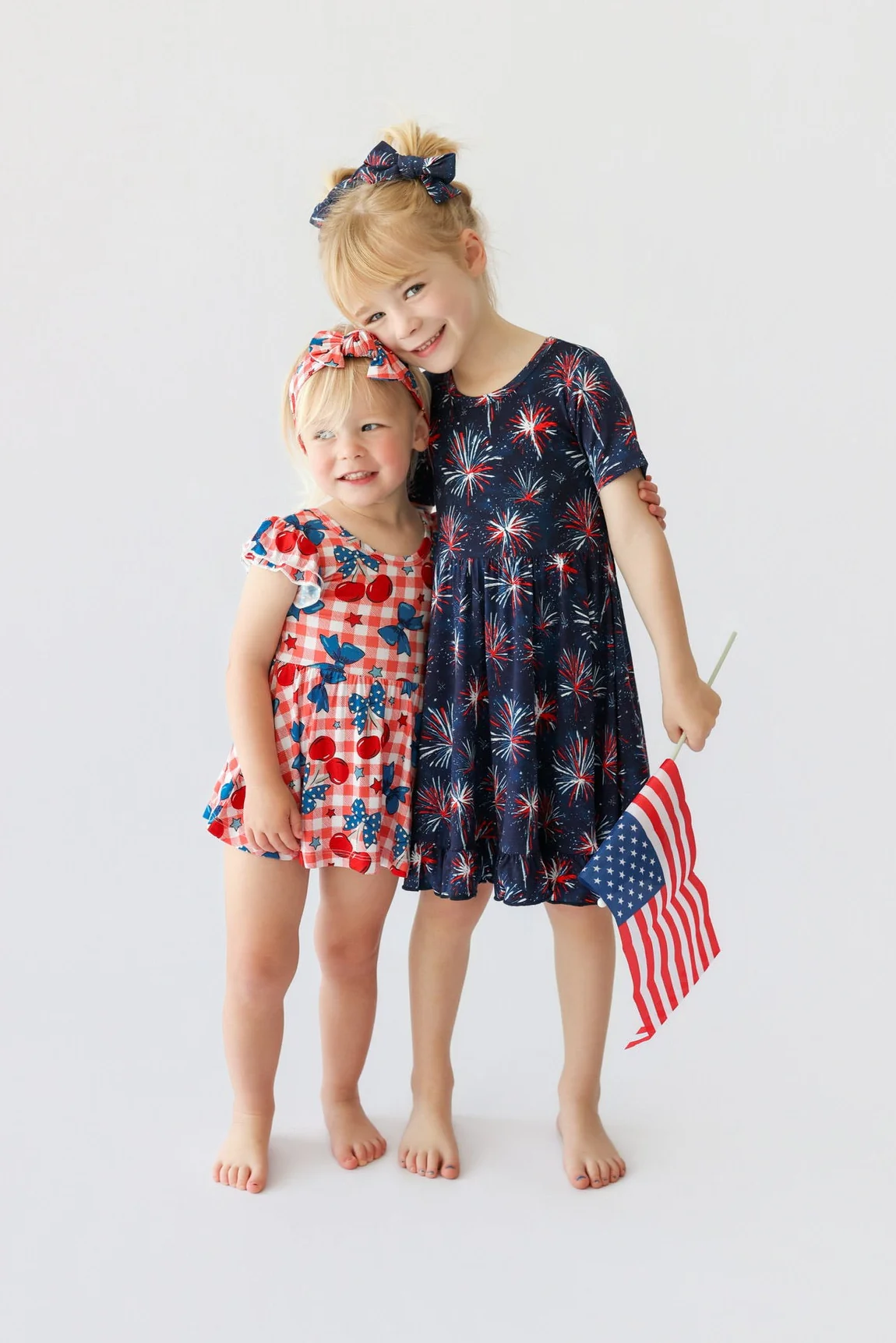 RED, WHITE & BOOM DREAM RUFFLE DRESS - Image 6