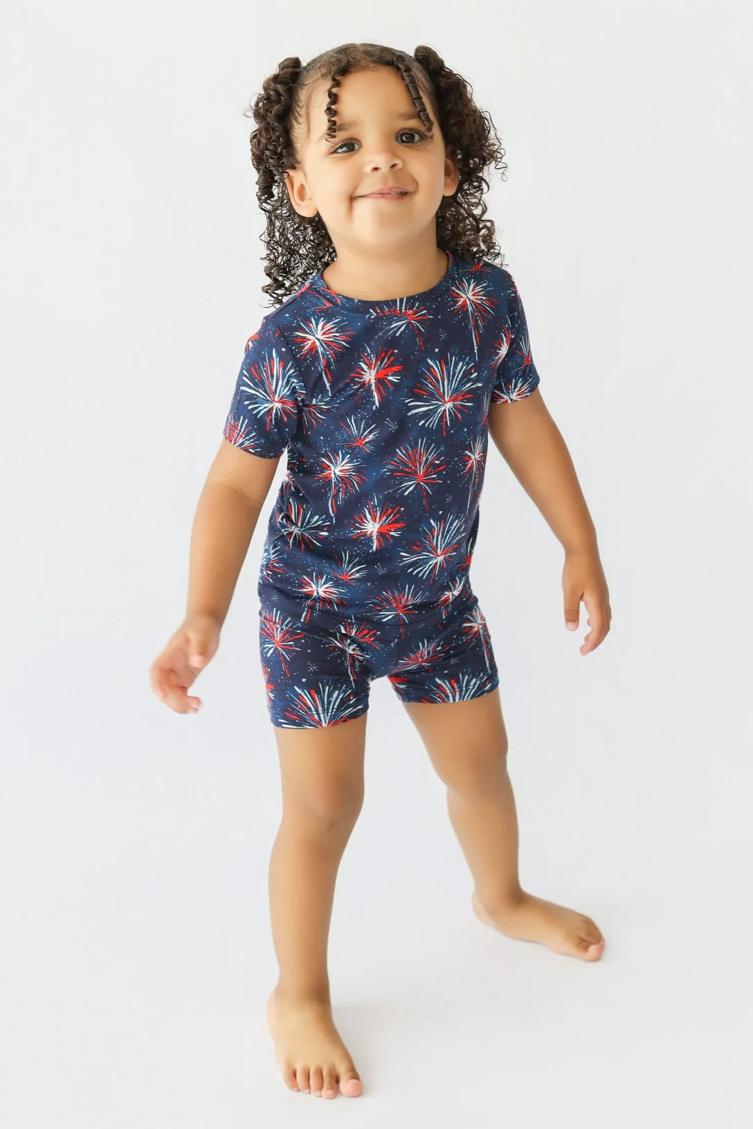 RED, WHITE & BOOM DREAM SHORT SET