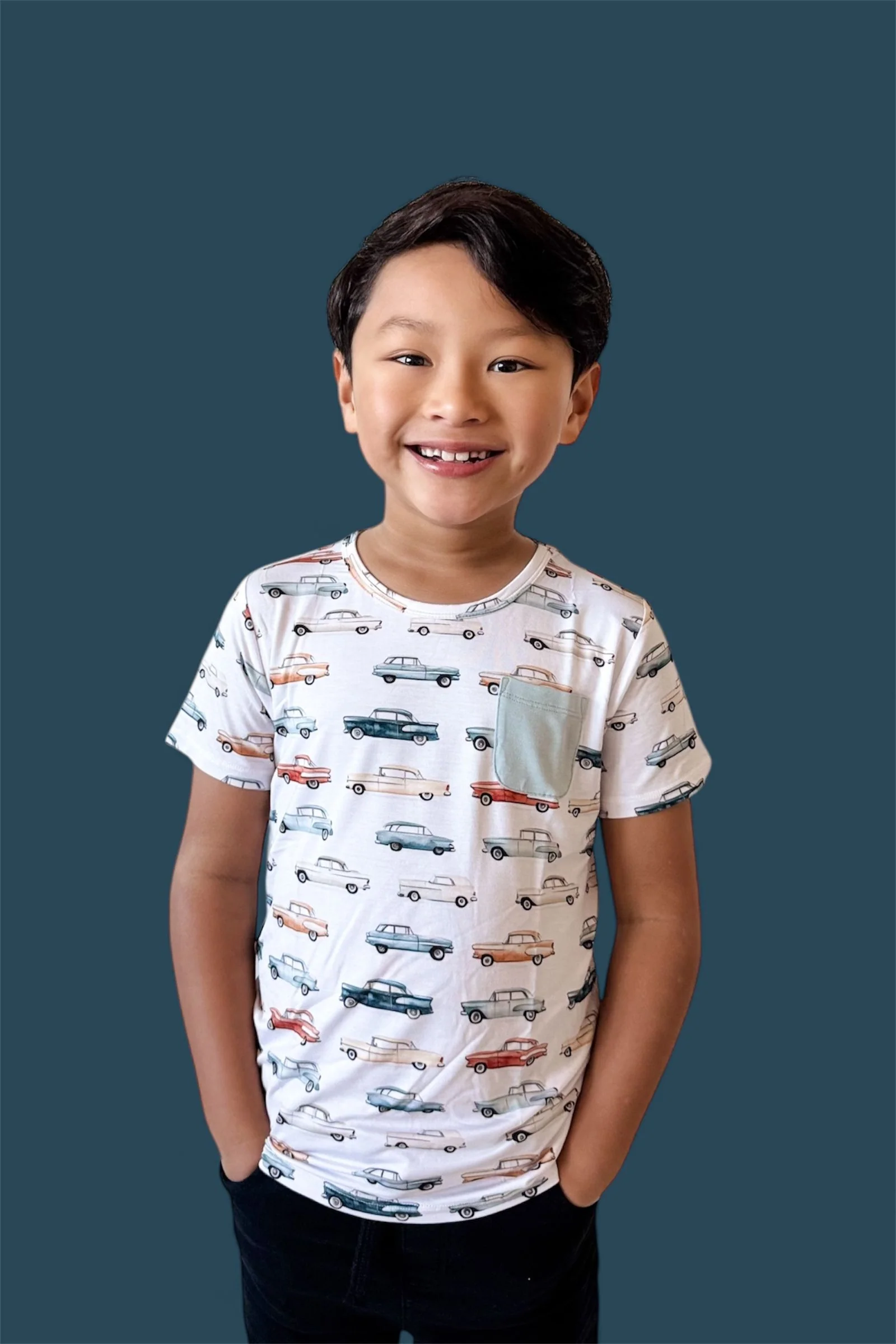 RETRO RIDES DREAM POCKET TEE - Image 3