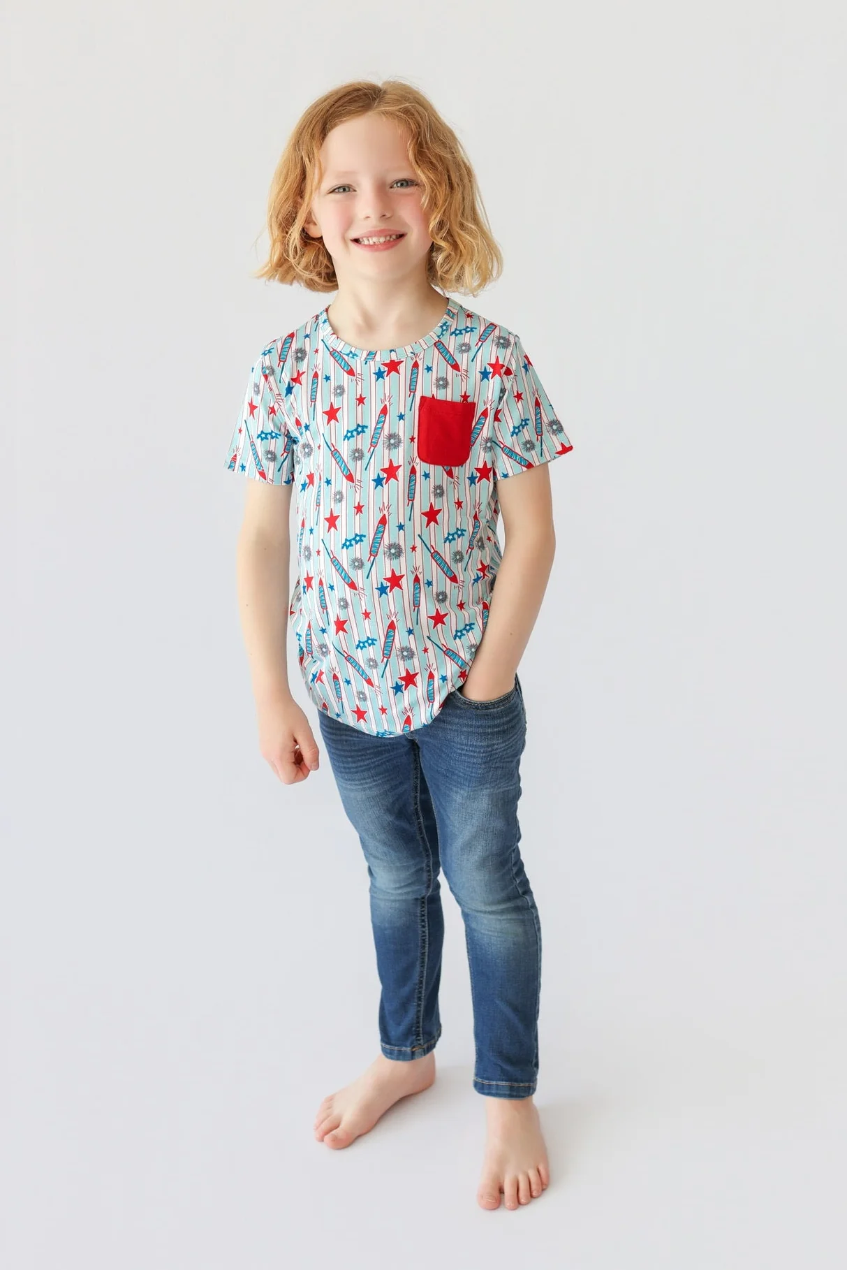 ROCKET POP PARADE DREAM POCKET TEE