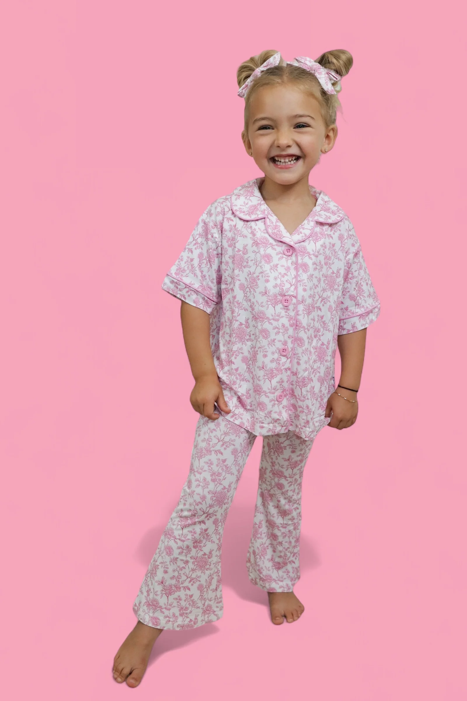 ROSEWOOD TOILE DREAM GIRL'S FLARE SET