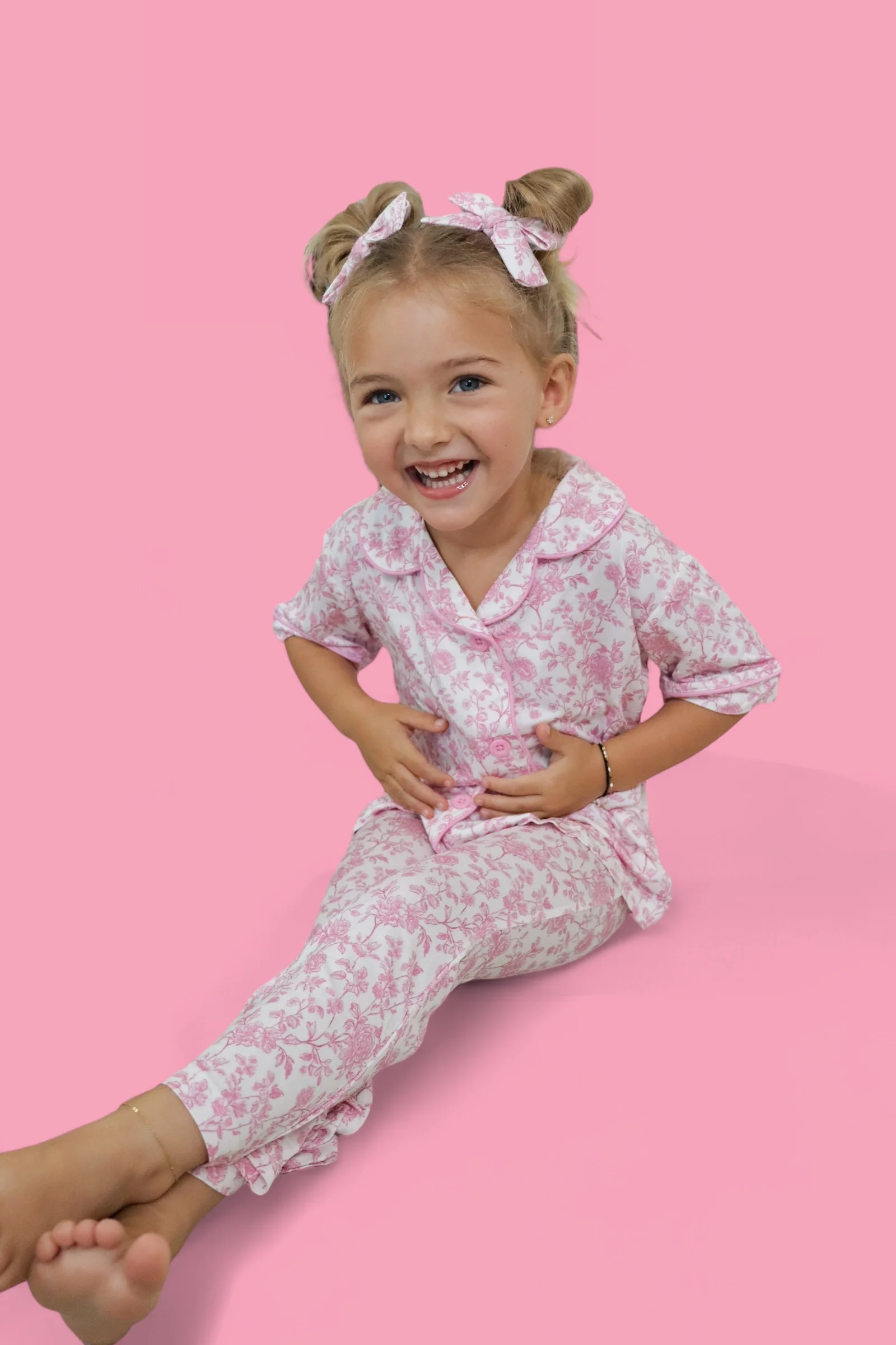 ROSEWOOD TOILE DREAM GIRL'S FLARE SET - Image 17