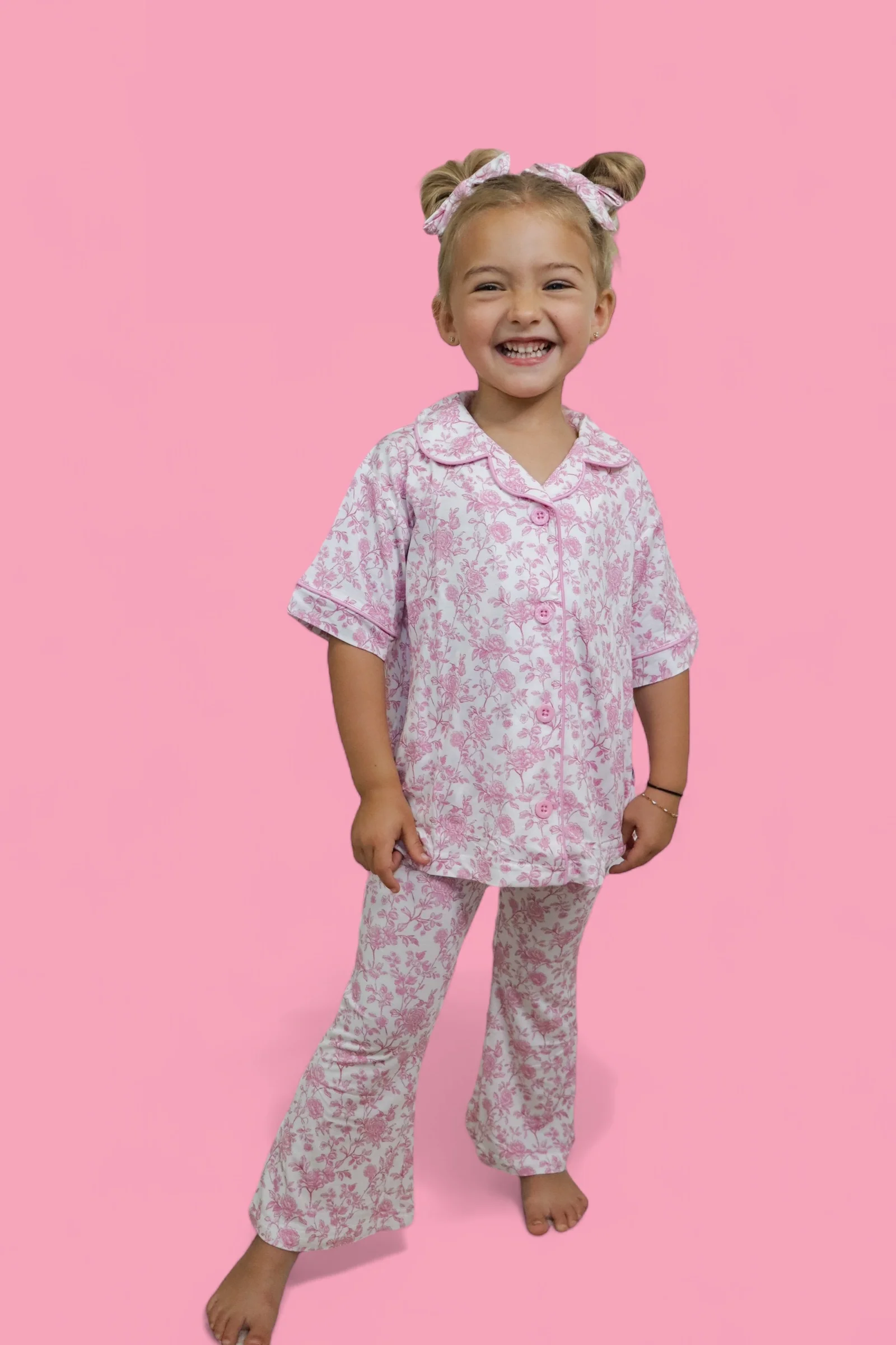 ROSEWOOD TOILE DREAM GIRL'S FLARE SET - Image 18
