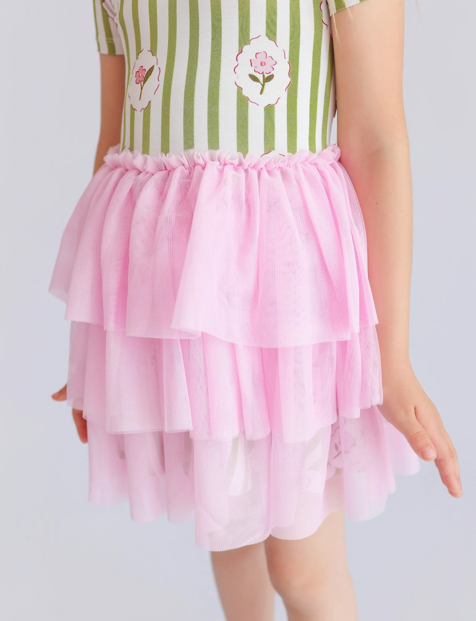 ROSIE'S MEADOW STRIPES DREAM TUTU DRESS - Image 4