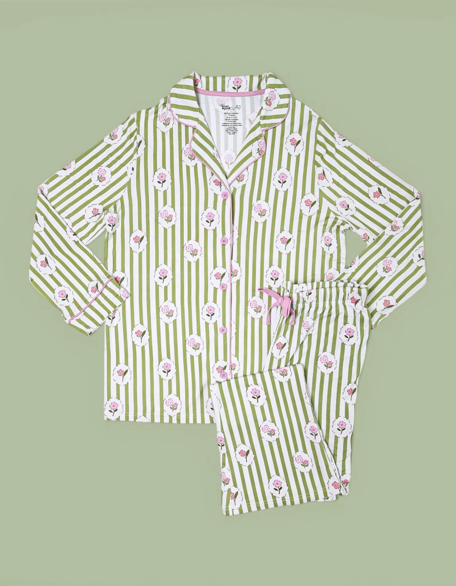 ROSIE'S MEADOW STRIPES WOMEN'S DREAM FLARE SET - Image 2