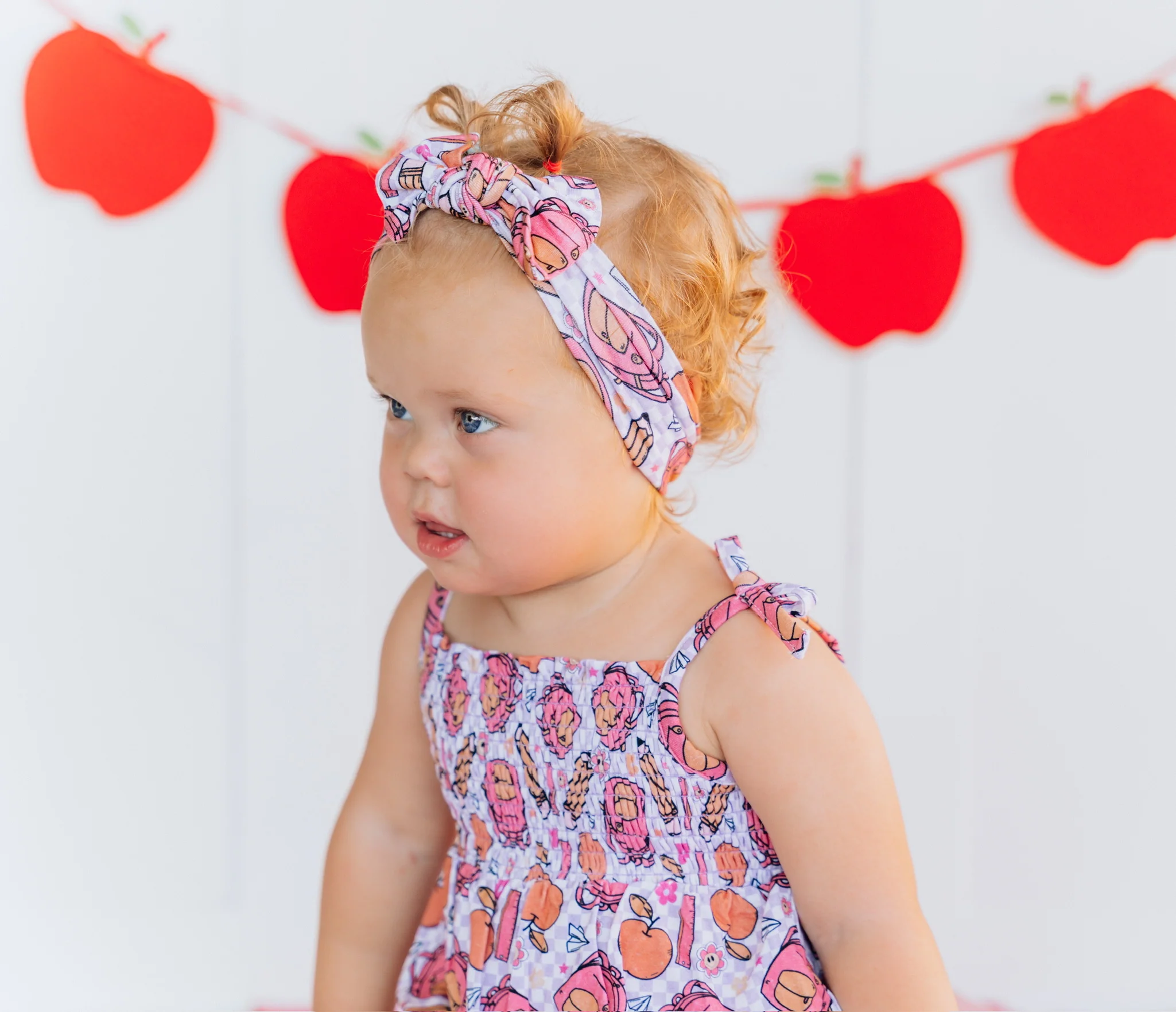 RULE THE SCHOOL SMOCKED BUBBLE ROMPER - Image 13