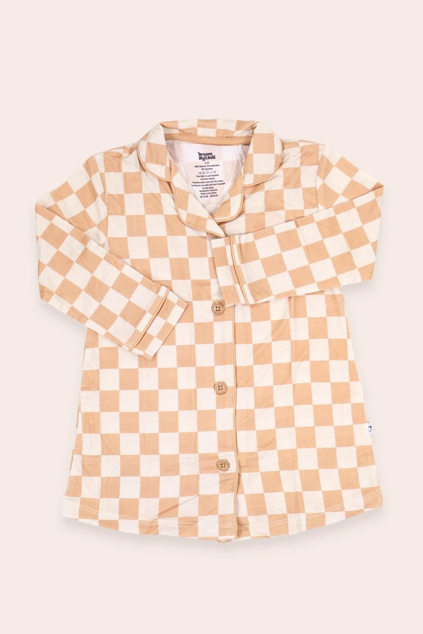 SANDY CHECKERS GIRL'S DREAM GOWN - Image 2