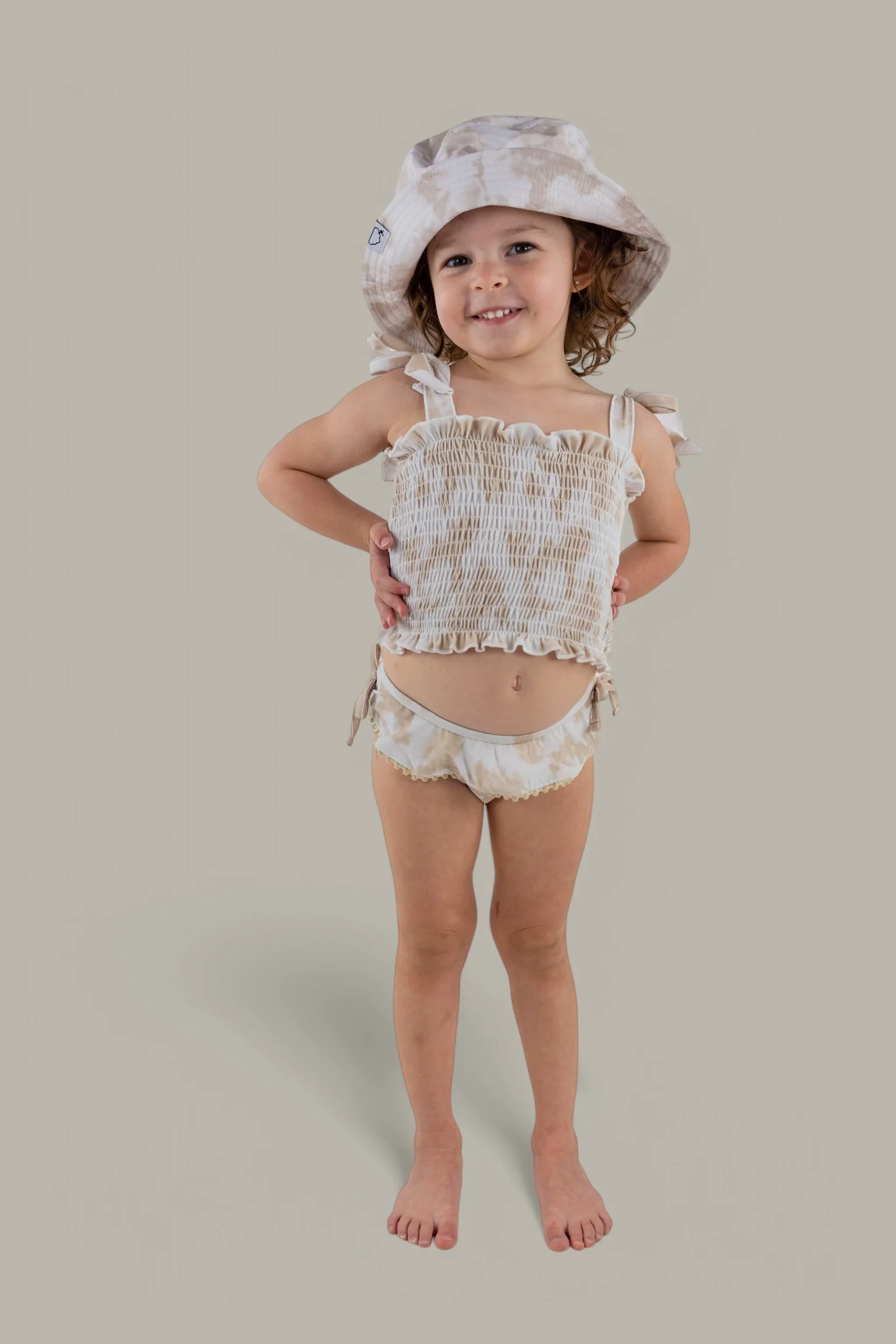 SANDY SHORES DREAM SMOCKED TWO PIECE SWIM SUIT - Image 39