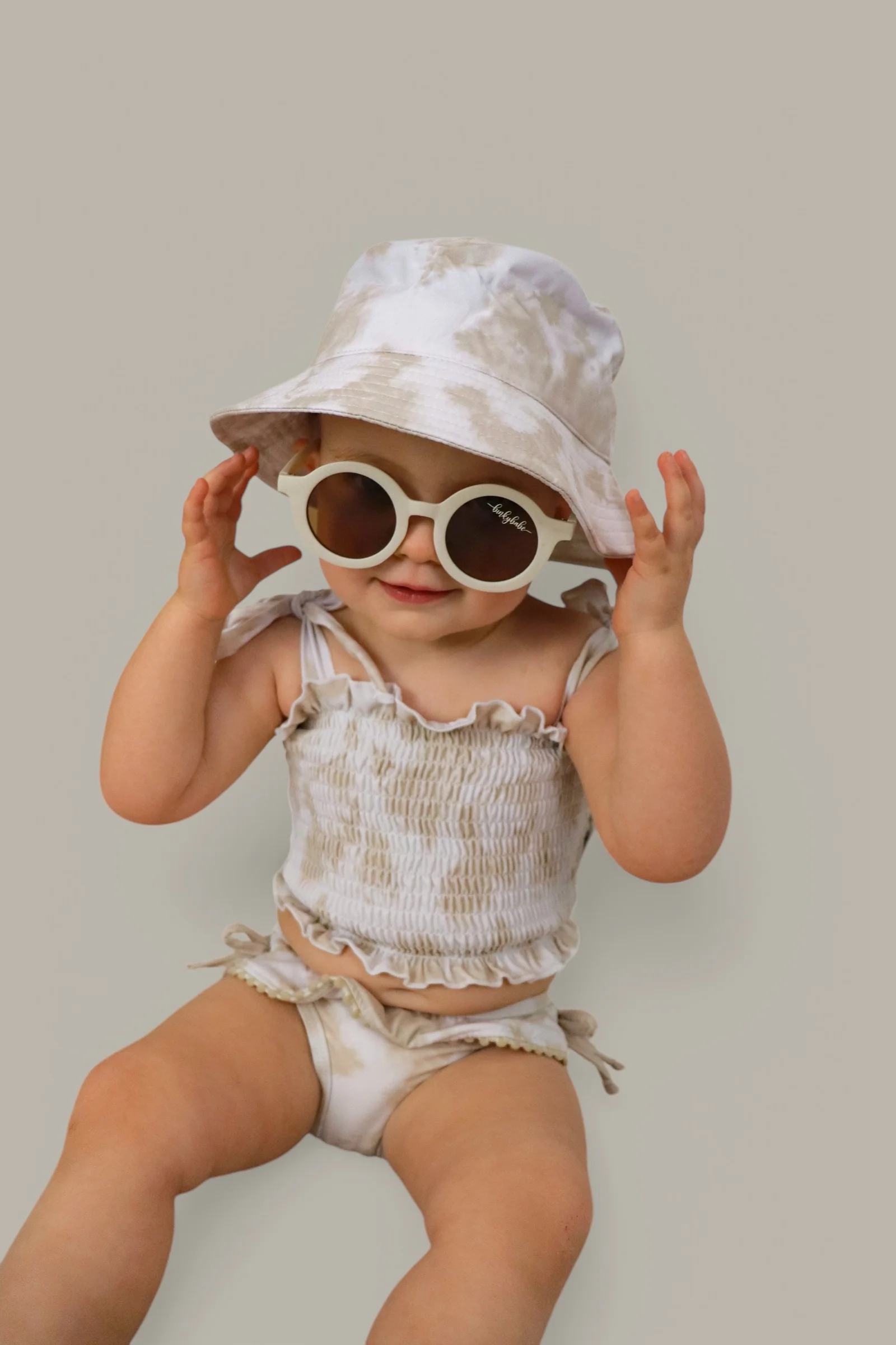 SANDY SHORES DREAM SMOCKED TWO PIECE SWIM SUIT - Image 6