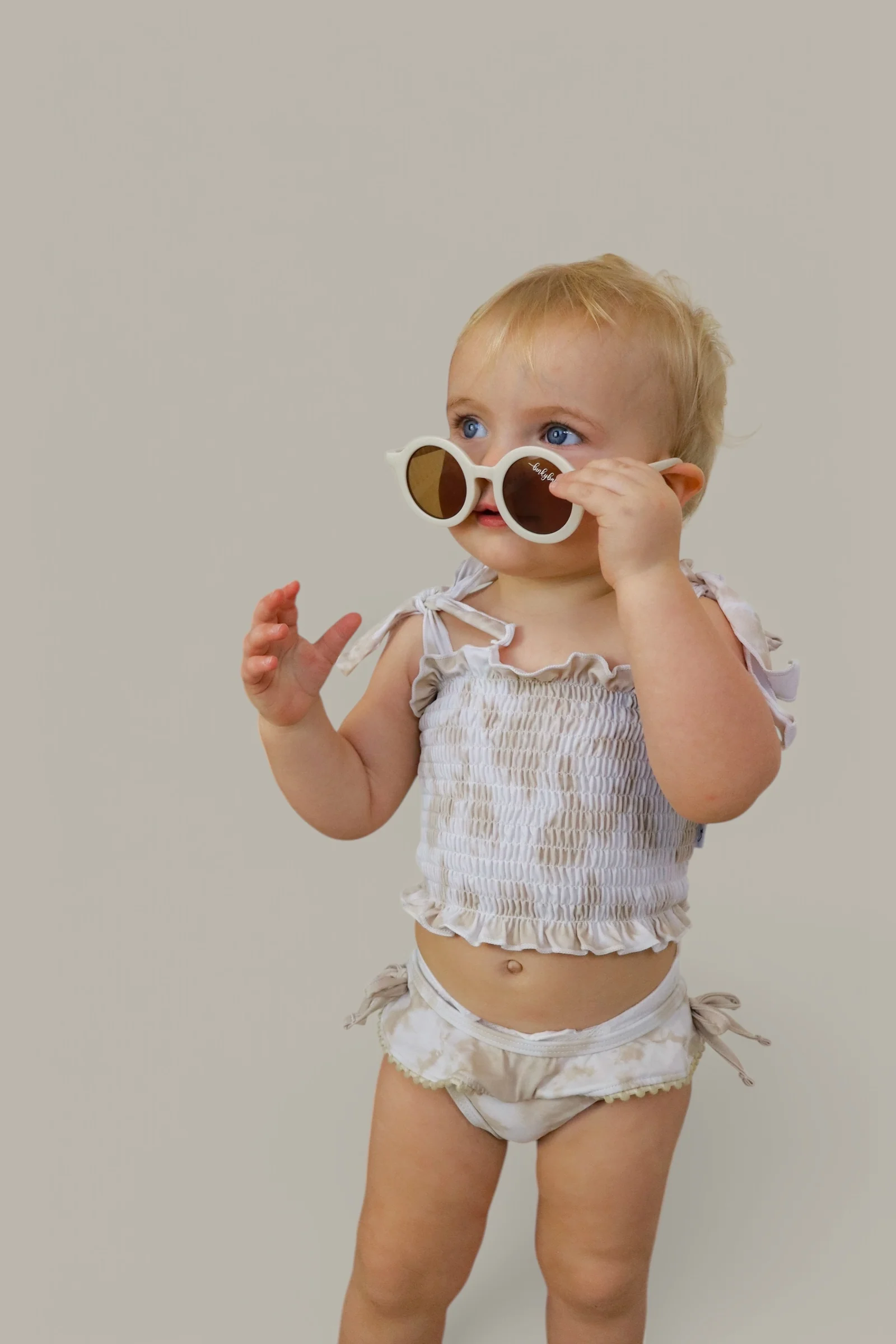 SANDY SHORES DREAM SMOCKED TWO PIECE SWIM SUIT - Image 7