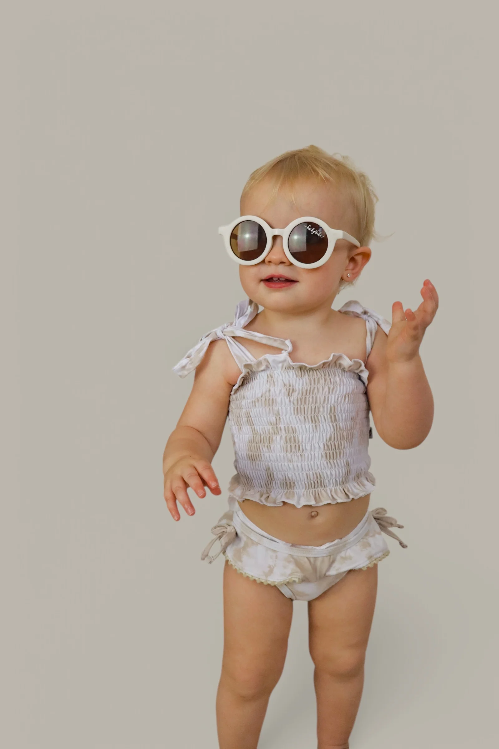 SANDY SHORES DREAM SMOCKED TWO PIECE SWIM SUIT - Image 8