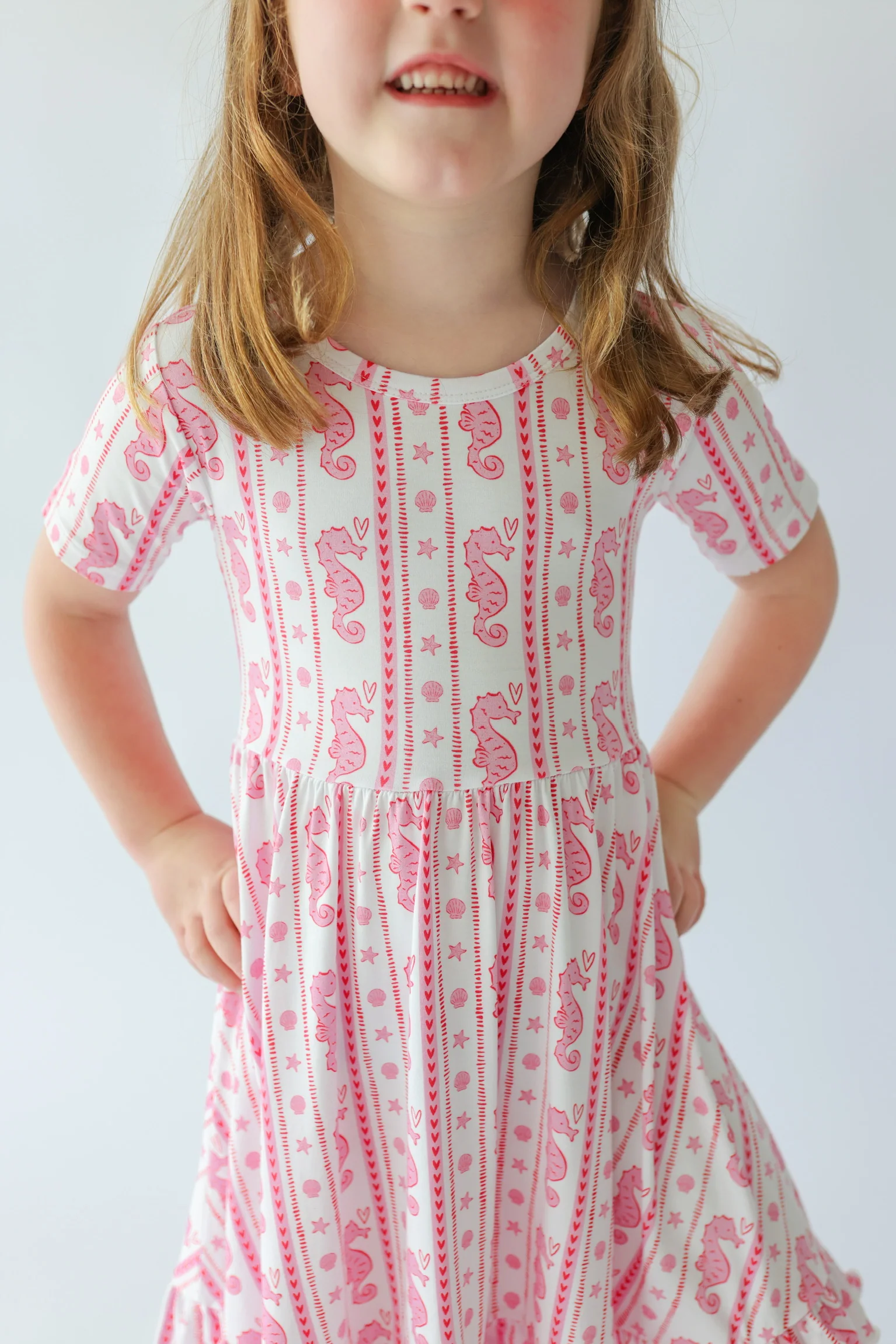 SEAHORSE SWEETHEART DREAM RUFFLE DRESS - Image 5