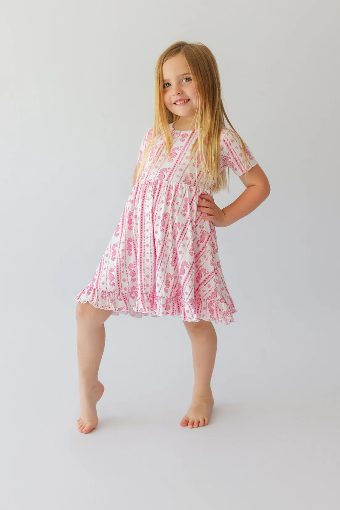 SEAHORSE SWEETHEART DREAM RUFFLE DRESS - Image 6
