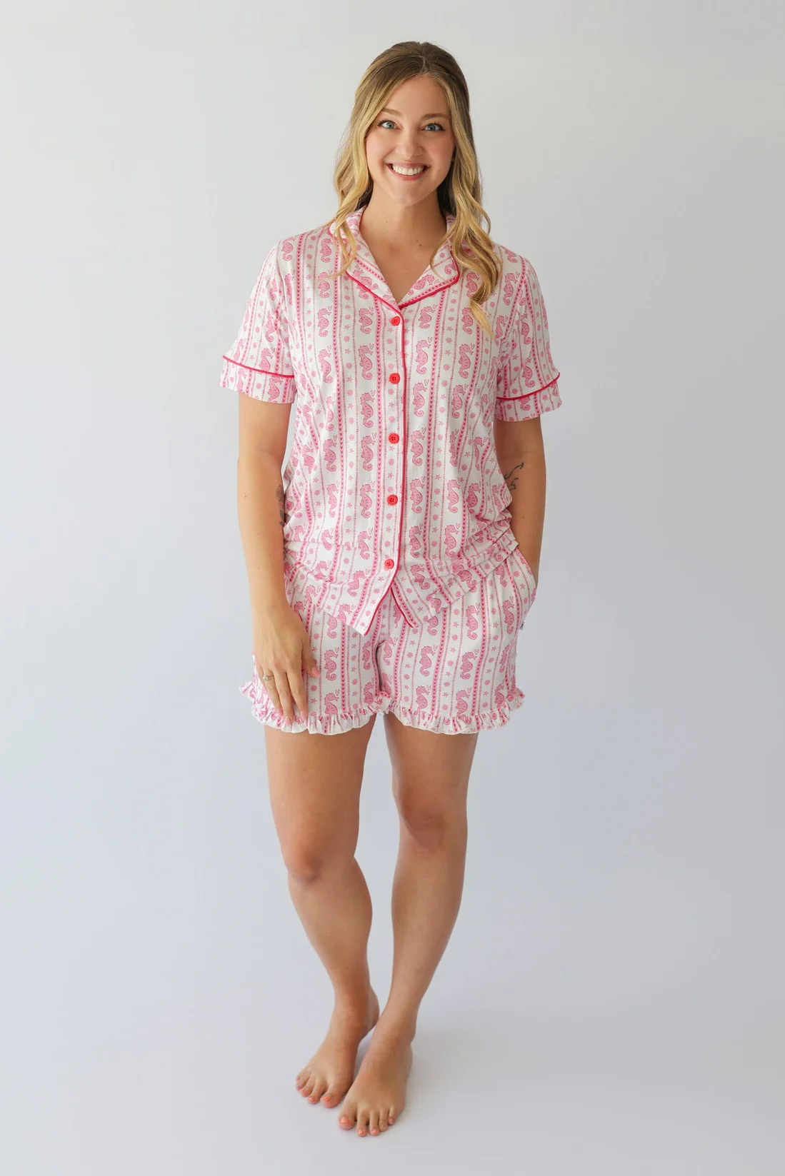 SEAHORSE SWEETHEART WOMEN’S DREAM SHORT SET