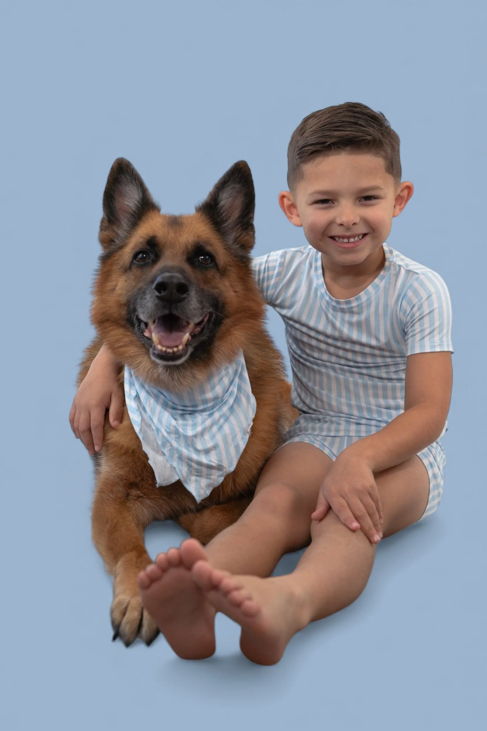 SEASIDE STRIPE DREAM DOG BANDANA - Image 7