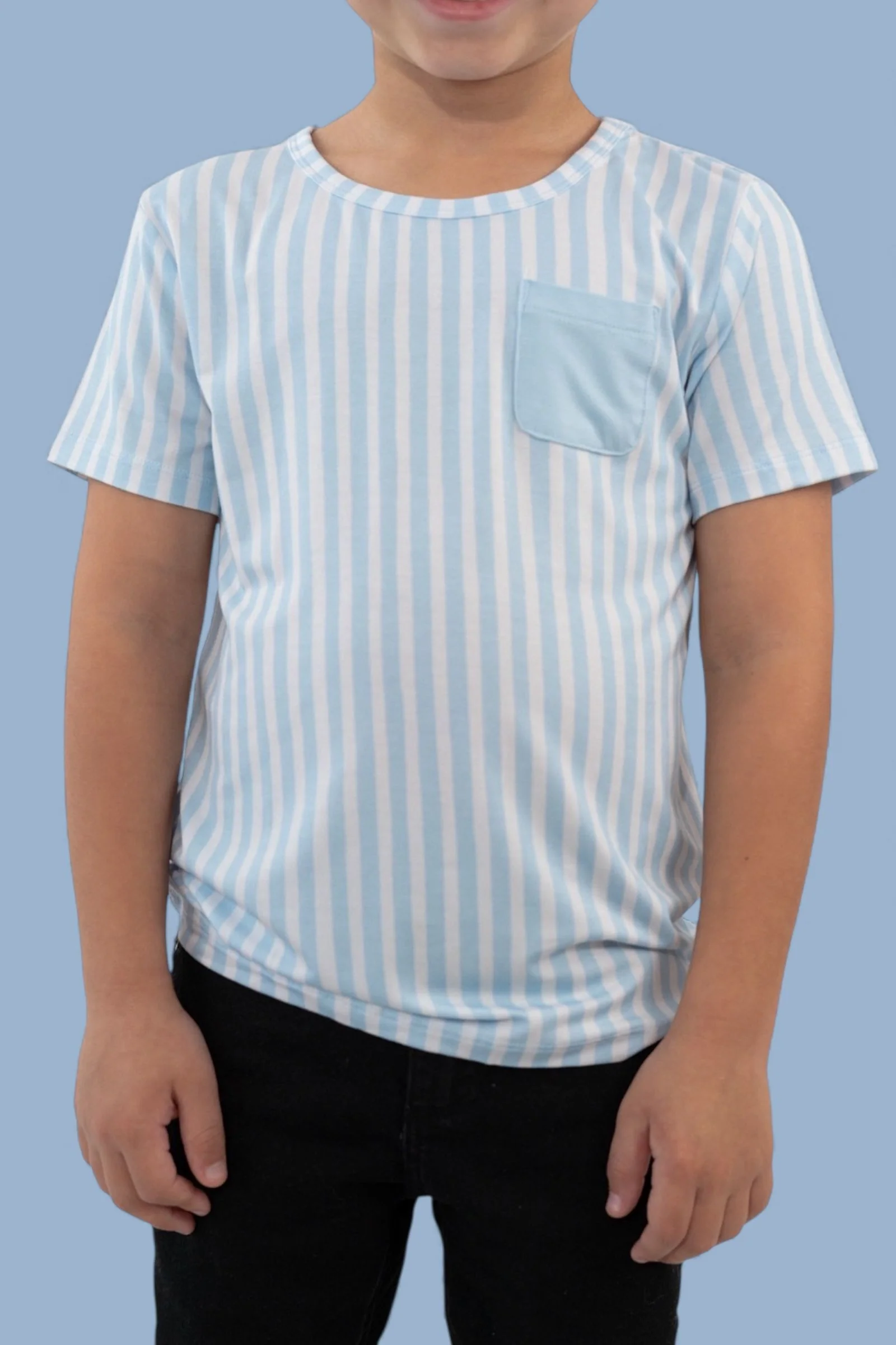 SEASIDE STRIPE DREAM POCKET TEE - Image 6