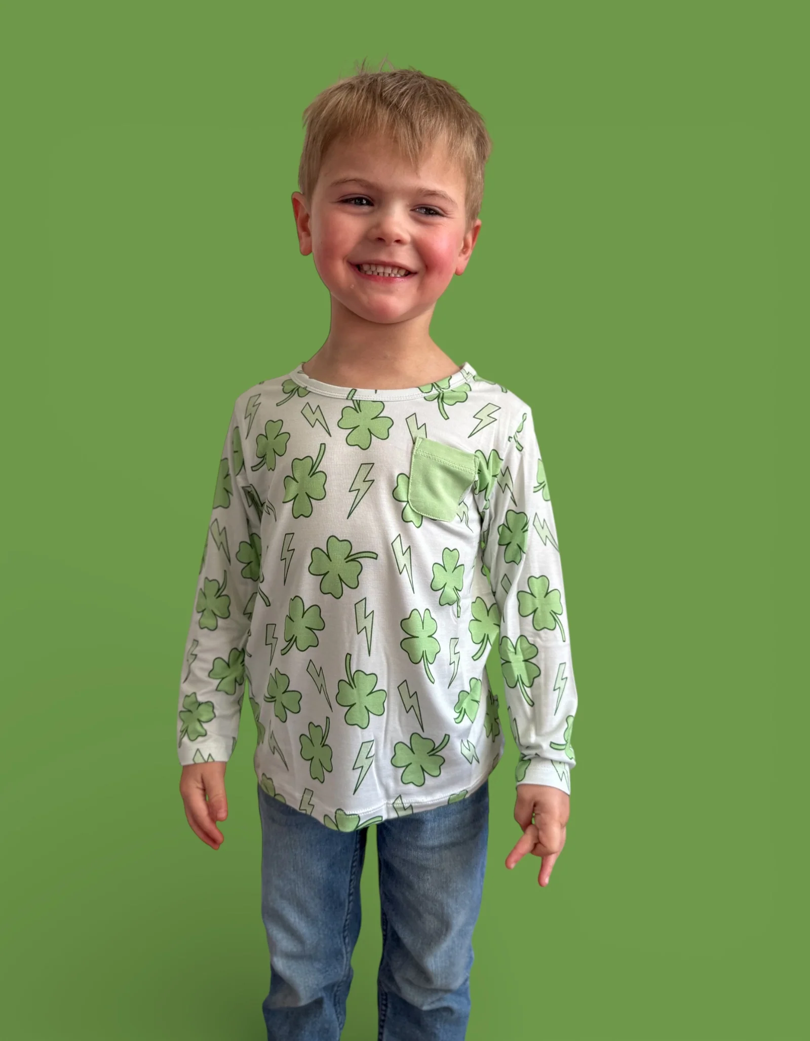 SHAMROCK SHOCK DREAM POCKET TEE - Image 7