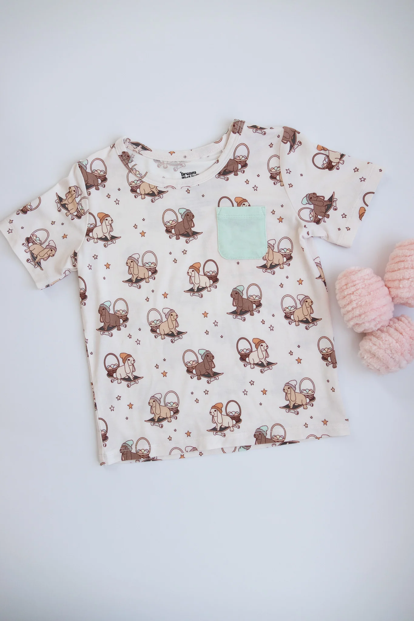 SKATING EGG HUNT DREAM POCKET TEE - Image 6