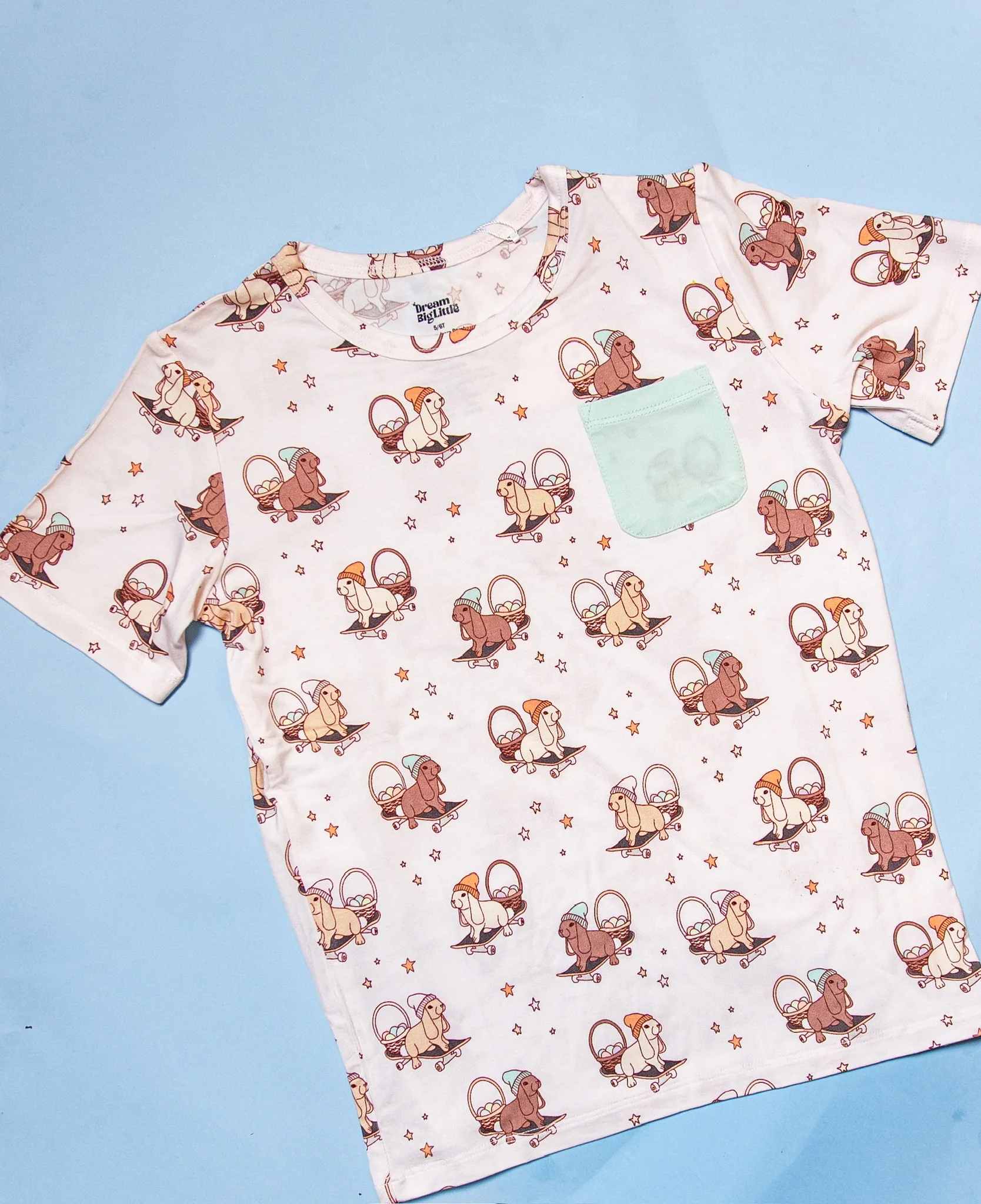 SKATING EGG HUNT DREAM POCKET TEE - Image 7